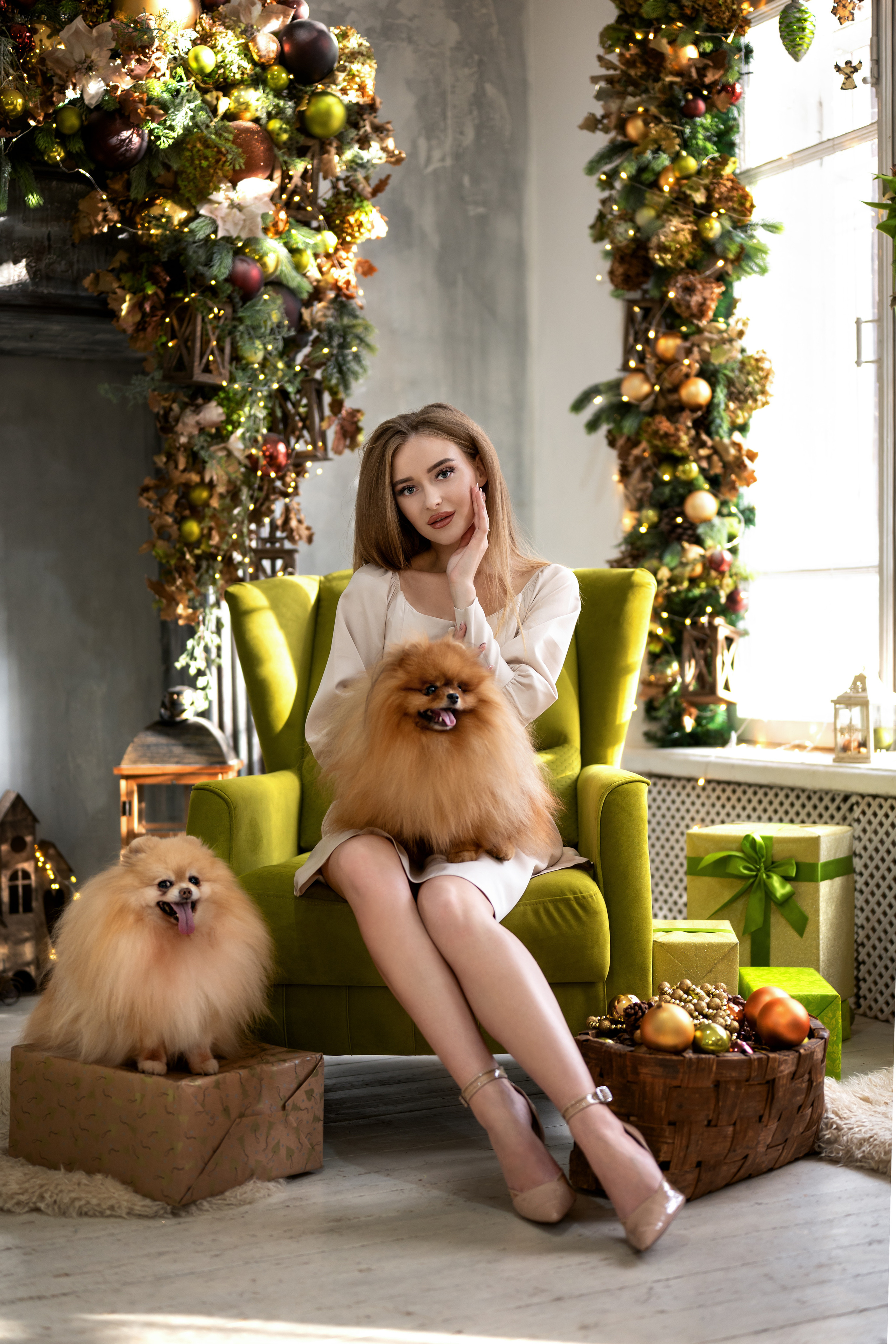 Семейная фотосессия в студии Прованс. Фотограф Елена Сасс Москва