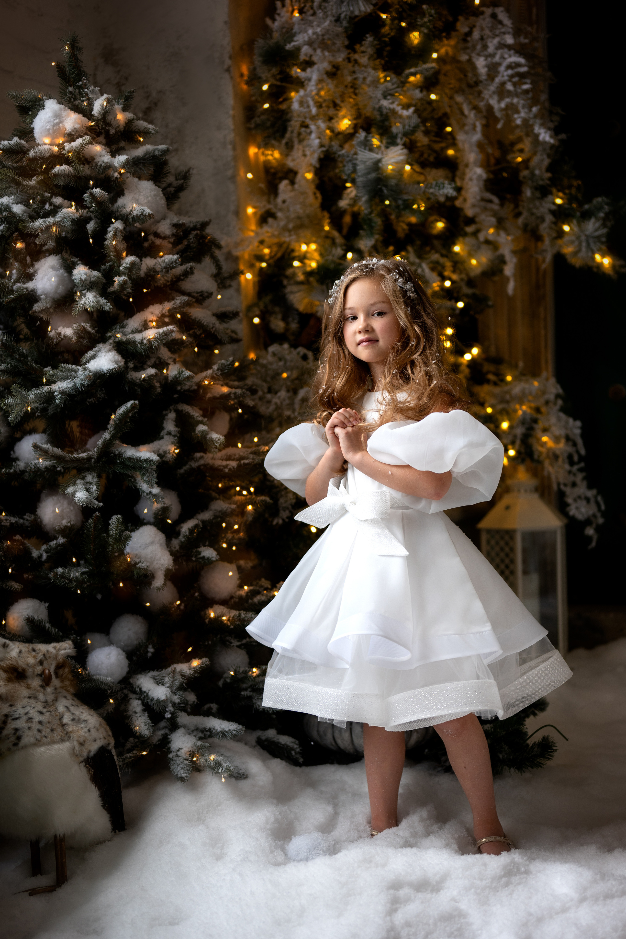 Новогодняя сказка Арины и Сашеньки, часть 1. Фотограф Елена Сасс Москва