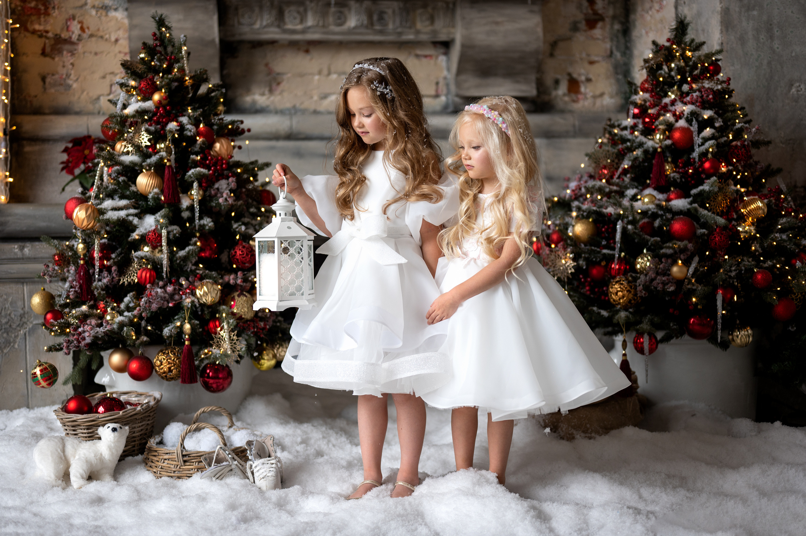 Новогодняя сказка Арины и Сашеньки, часть 1. Фотограф Елена Сасс Москва
