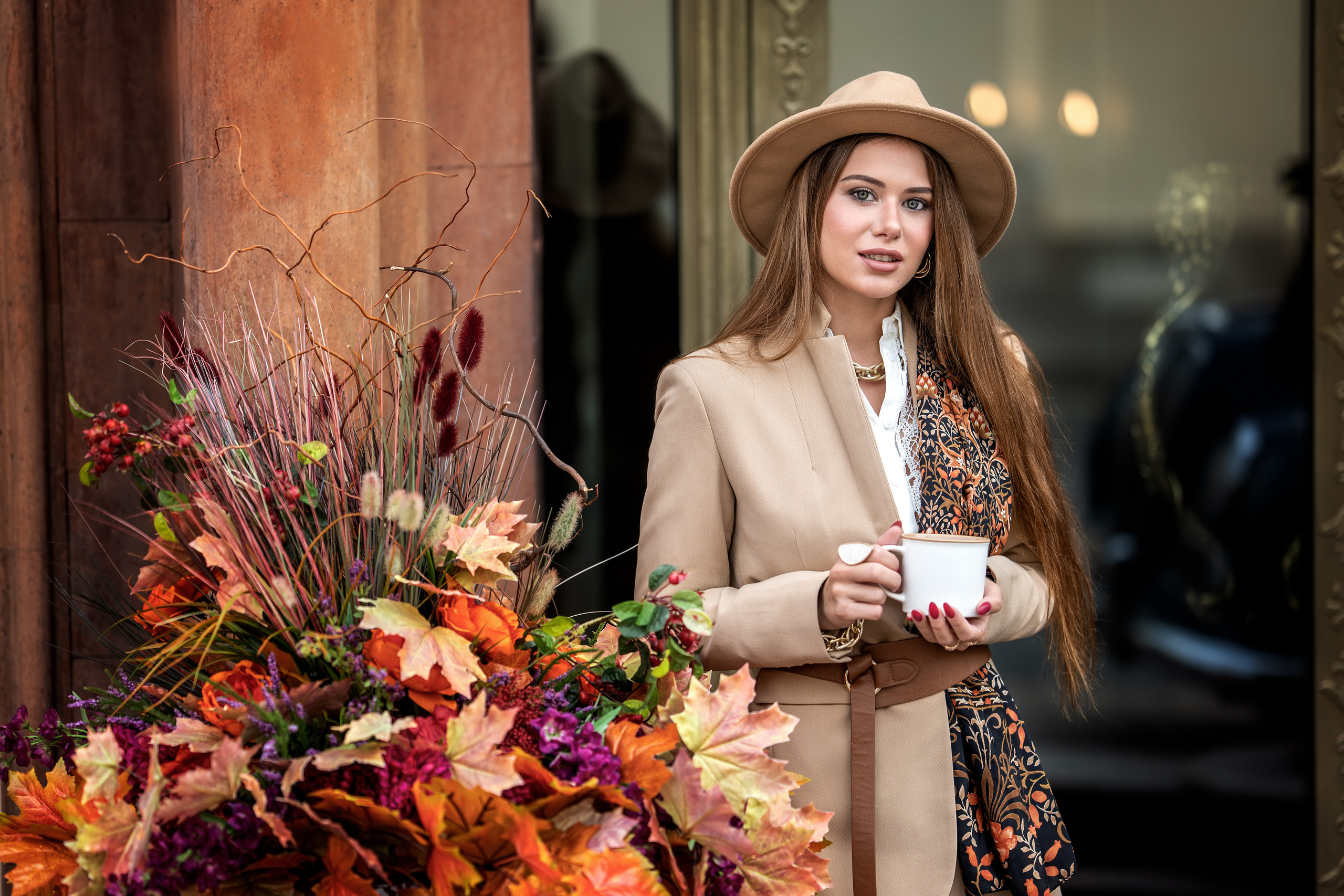 Фотосессия Юлии с ретро автомобилем. Фотограф Елена Сасс Москва