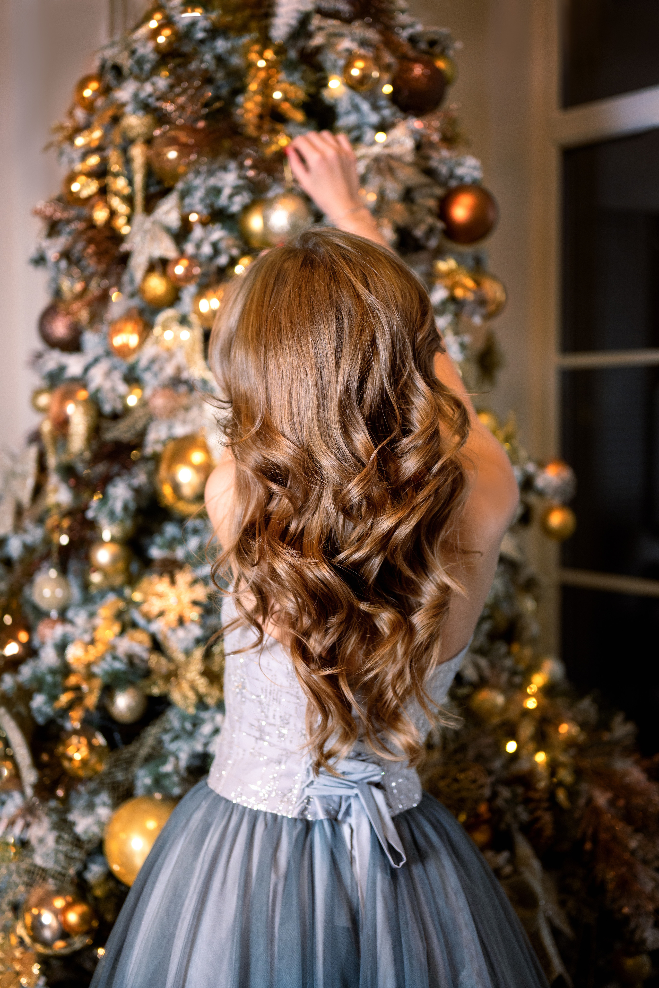 Новогодняя фотосессия в студии The Museum. Фотограф Елена Сасс Москва