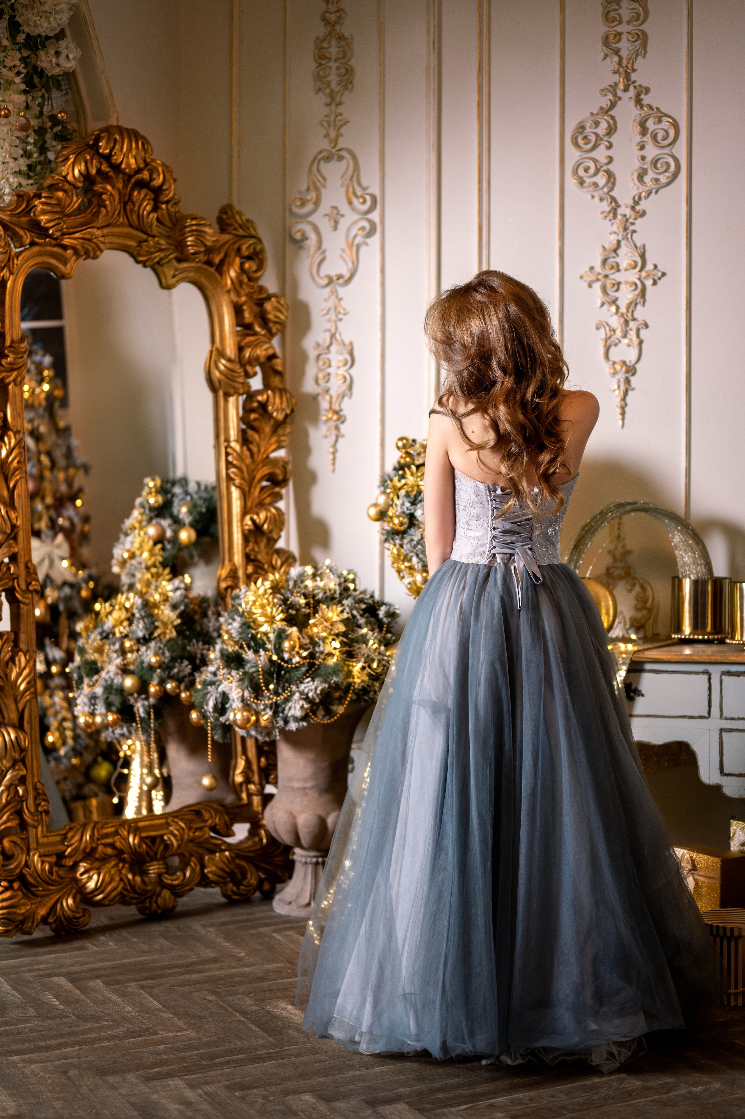 Новогодняя фотосессия в студии The Museum. Фотограф Елена Сасс Москва