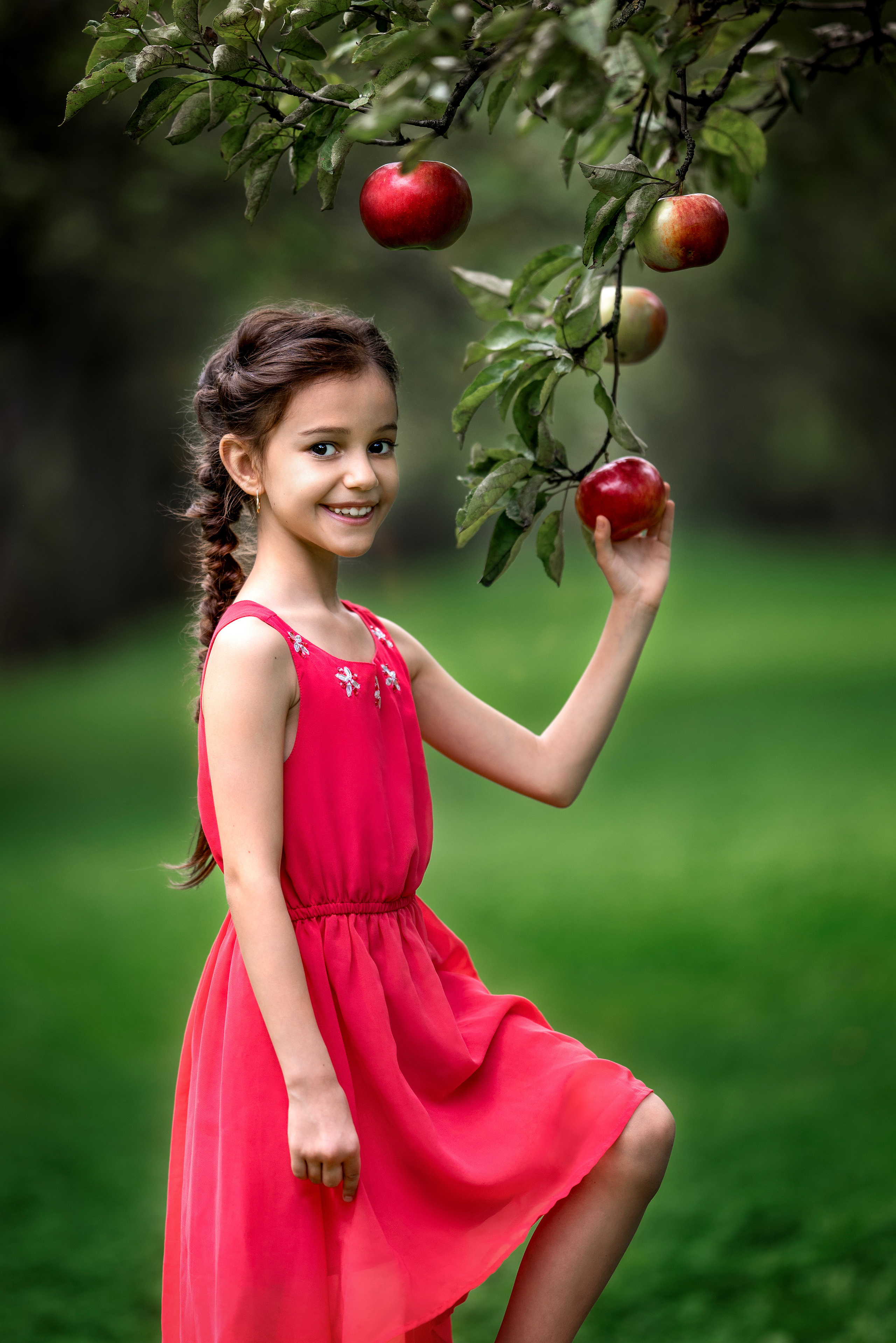 Эмилия и крольчата. Фотограф Елена Сасс Москва