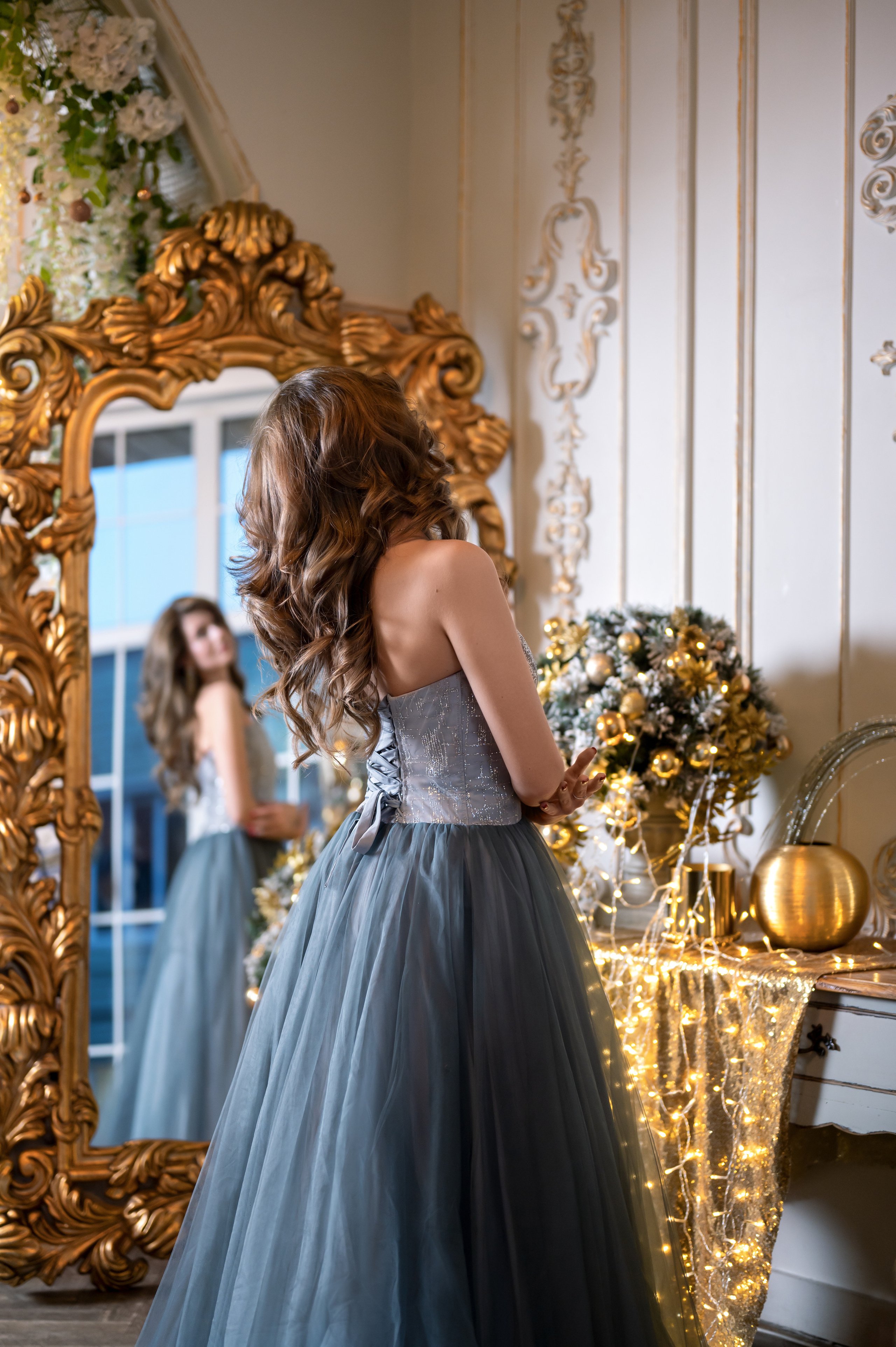 Новогодняя фотосессия в студии The Museum. Фотограф Елена Сасс Москва