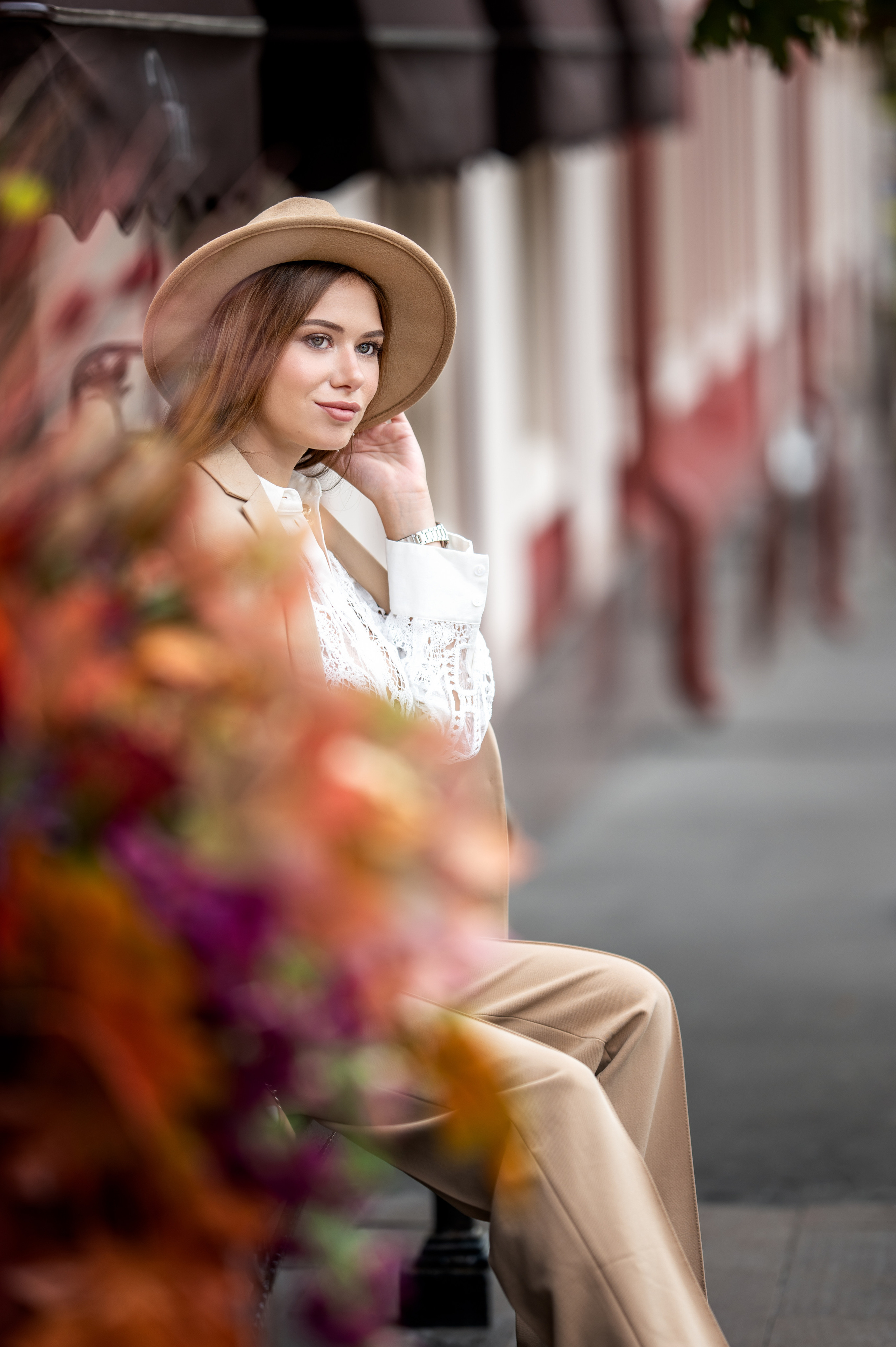 Фотосессия Юлии с ретро автомобилем. Фотограф Елена Сасс Москва