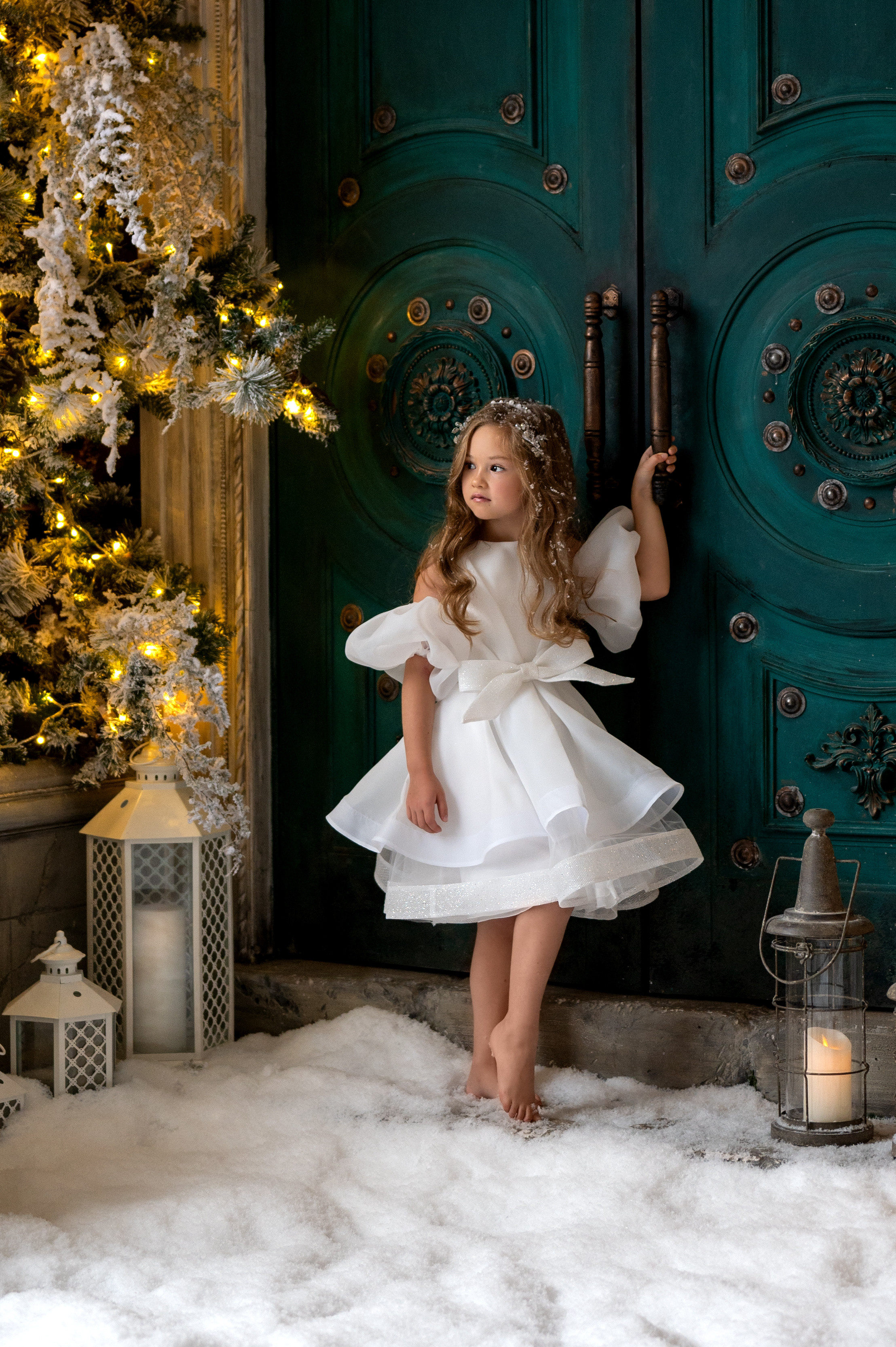 Новогодняя сказка Арины и Сашеньки, часть 1. Фотограф Елена Сасс Москва