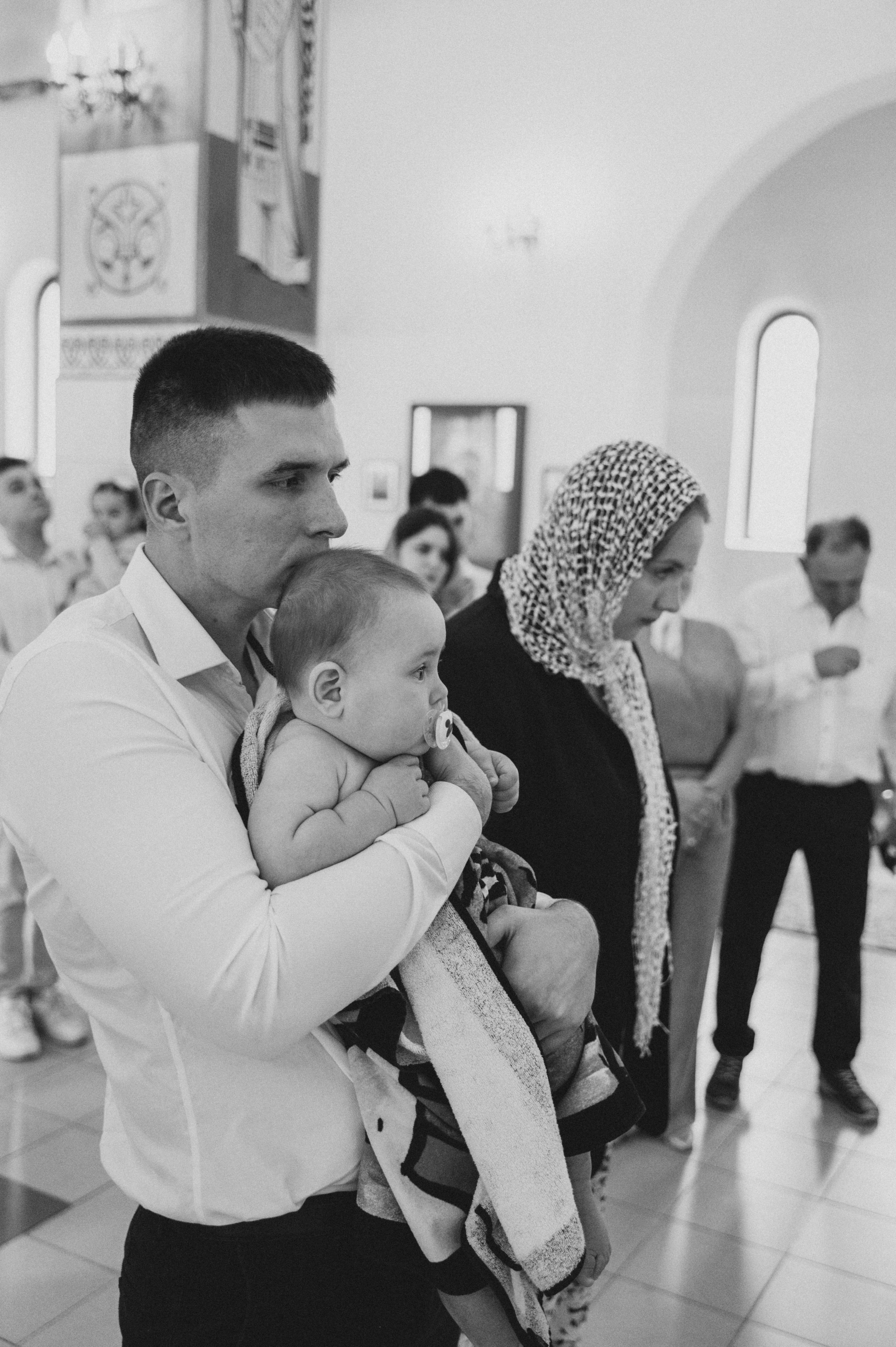 Крещение Демьяна (Церковь в честь святой блаженной Ксении Петербургской). Семейный фотограф в Минске Дарья Дреко