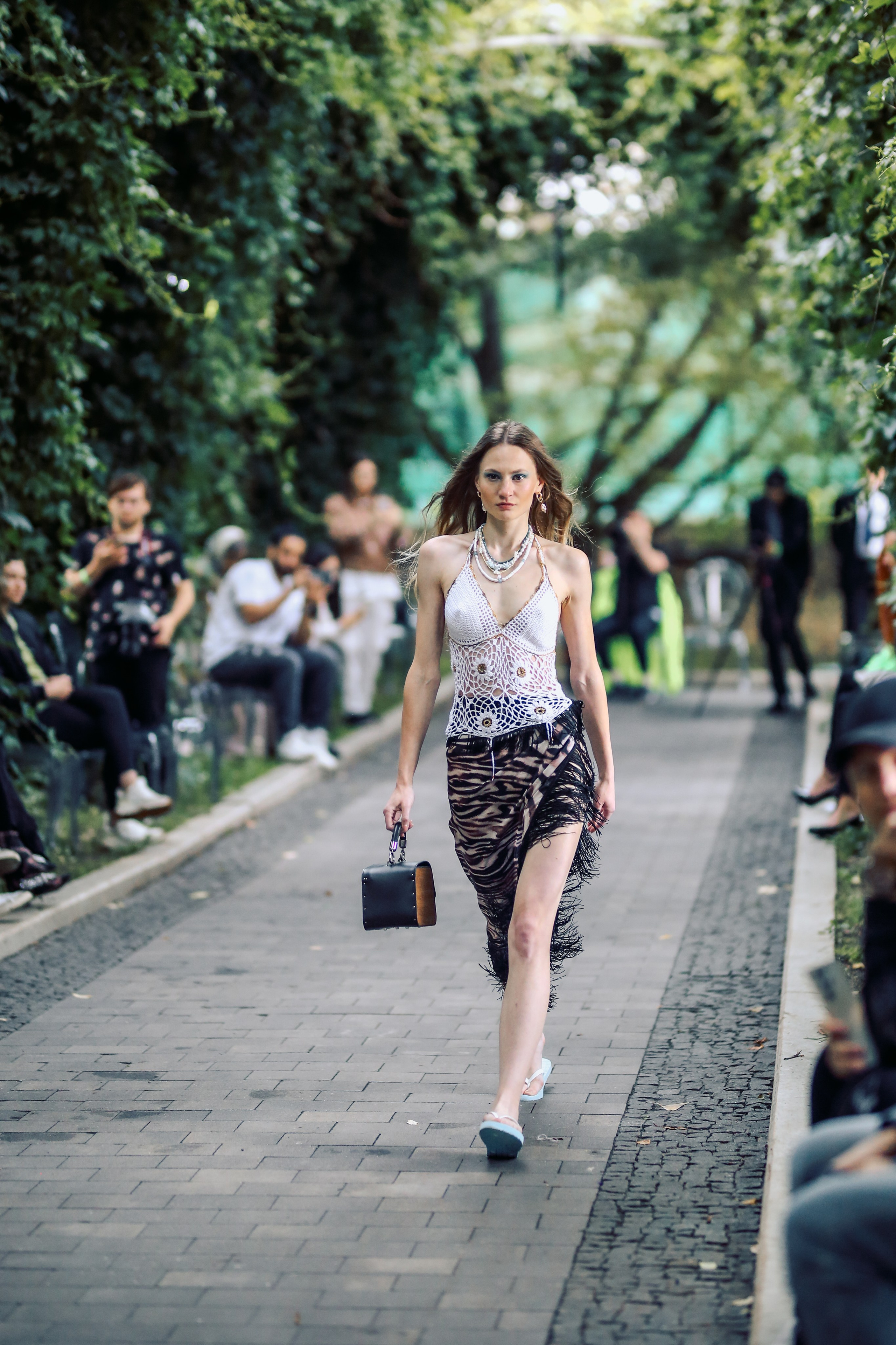 Зелёный подиум. Фотограф Анастасия Залевская