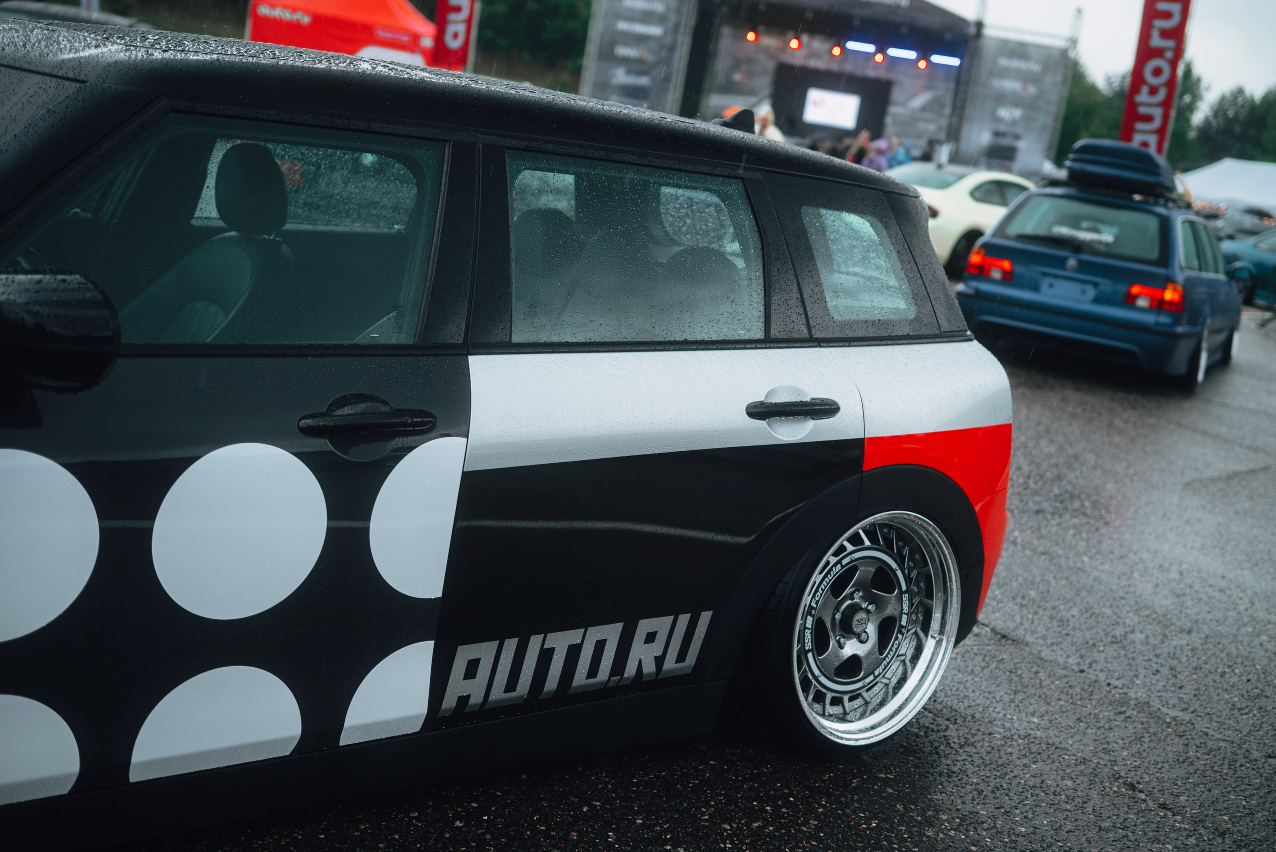 Mini Clubman Auto.ru & Resource Stickers. DeLorein