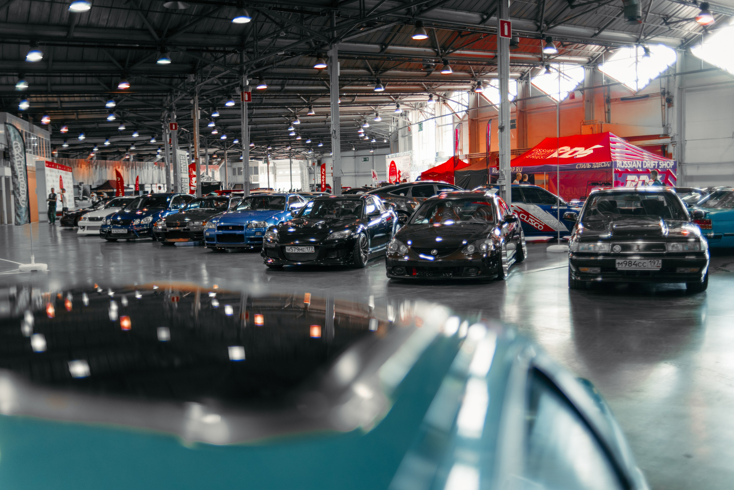 Автомероприятия в парке Сокольники. DeLorein