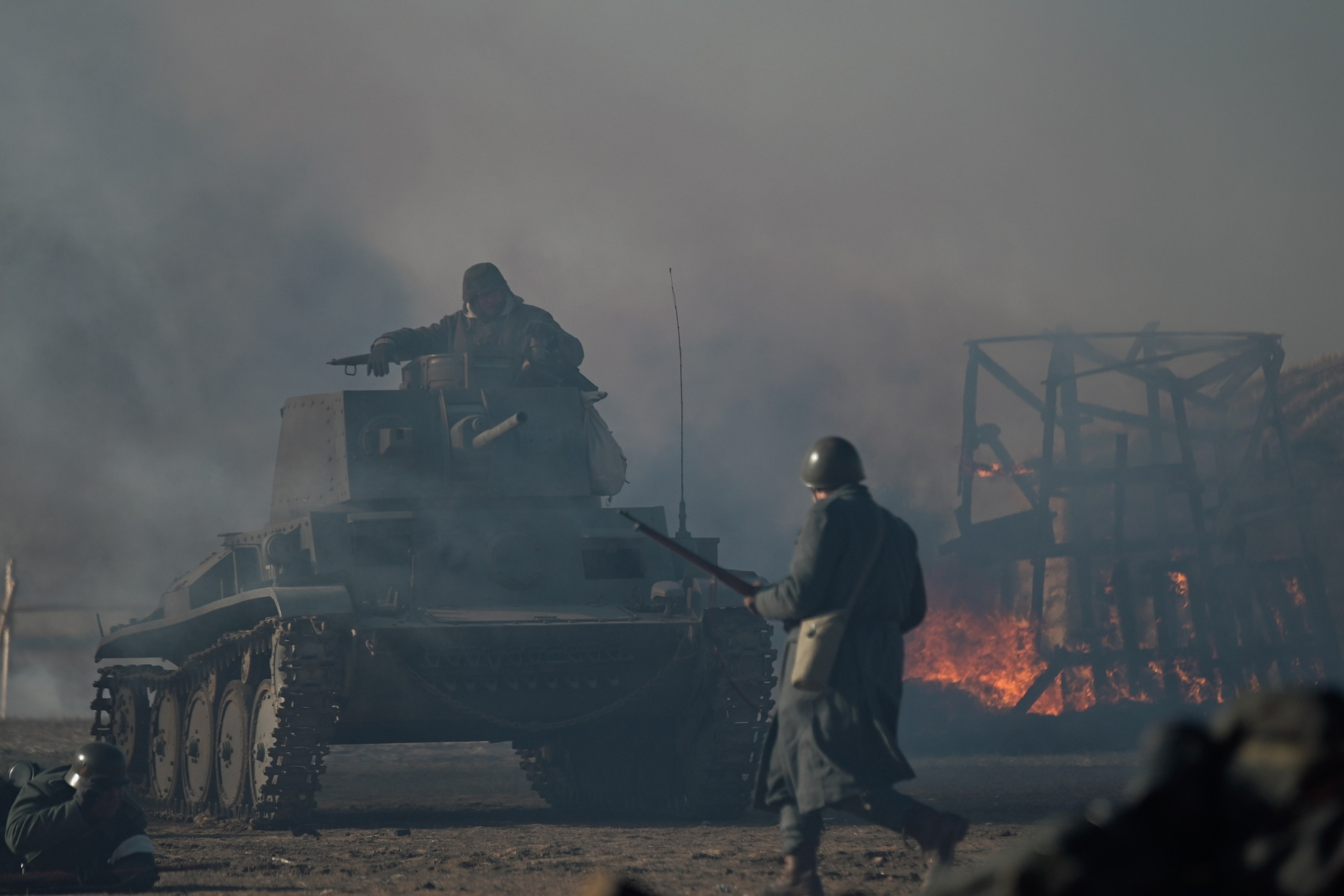 «За Сталинград». Военно-историческая реконструкция 2025. Фотограф в Волгограде Виталий Самойлов