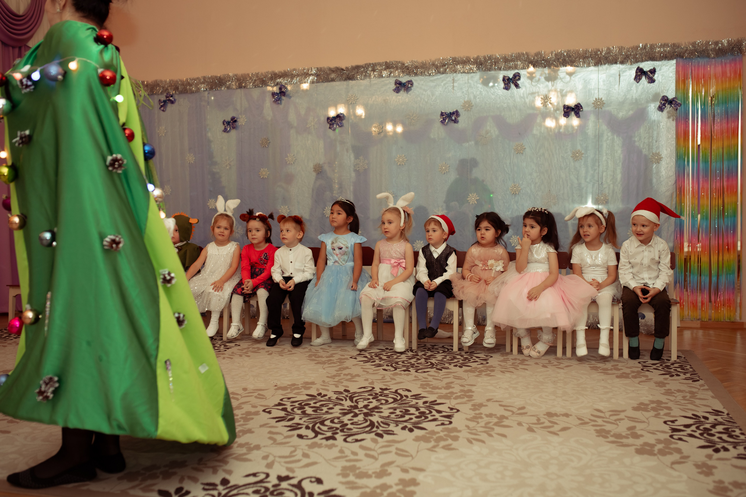 Новогодний утренник в детском саду. Семейный и детский фотограф в Москве Дорогова Екатерина