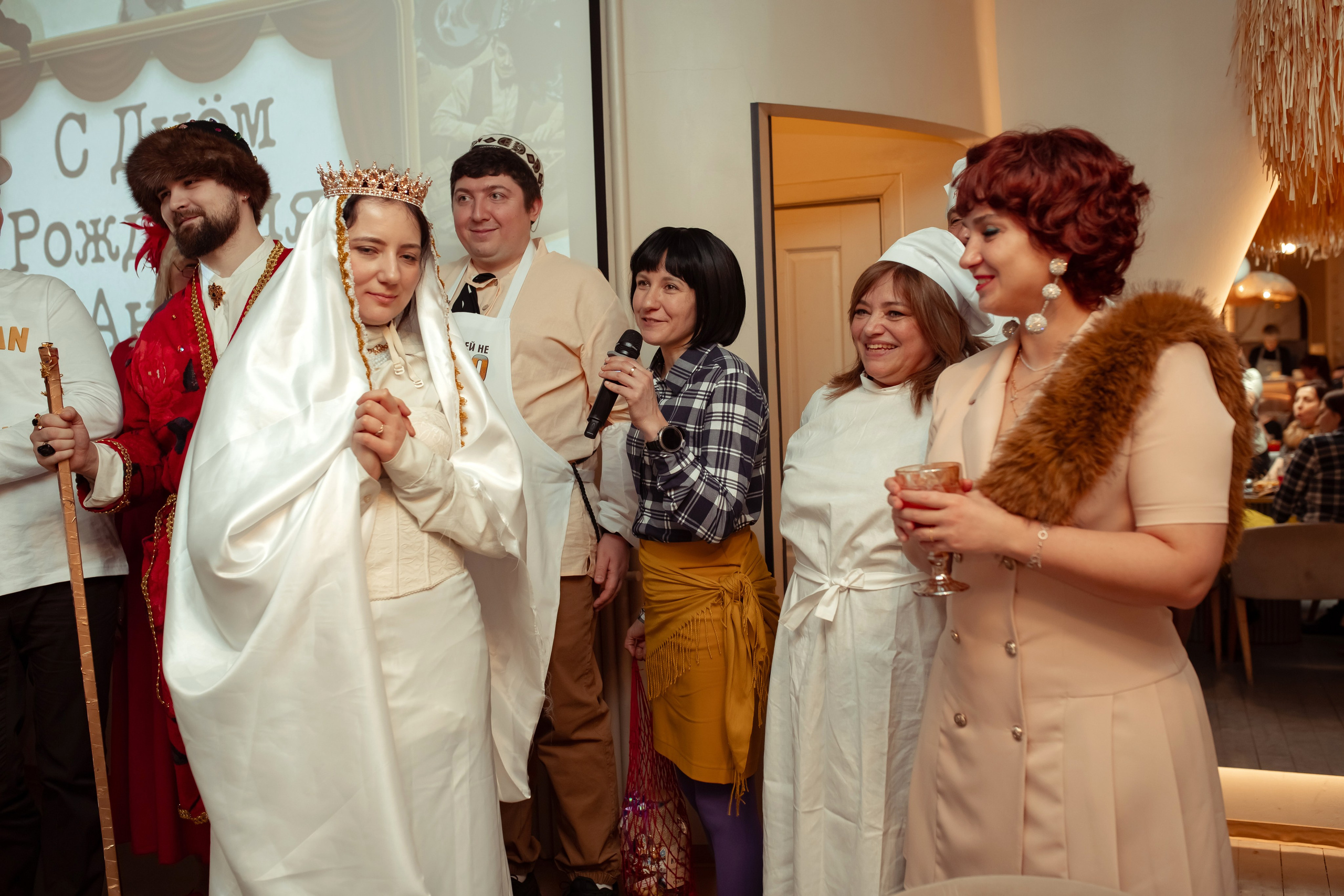 Юбилей Анны в стиле Гайдая. Семейный и детский фотограф в Москве Дорогова Екатерина