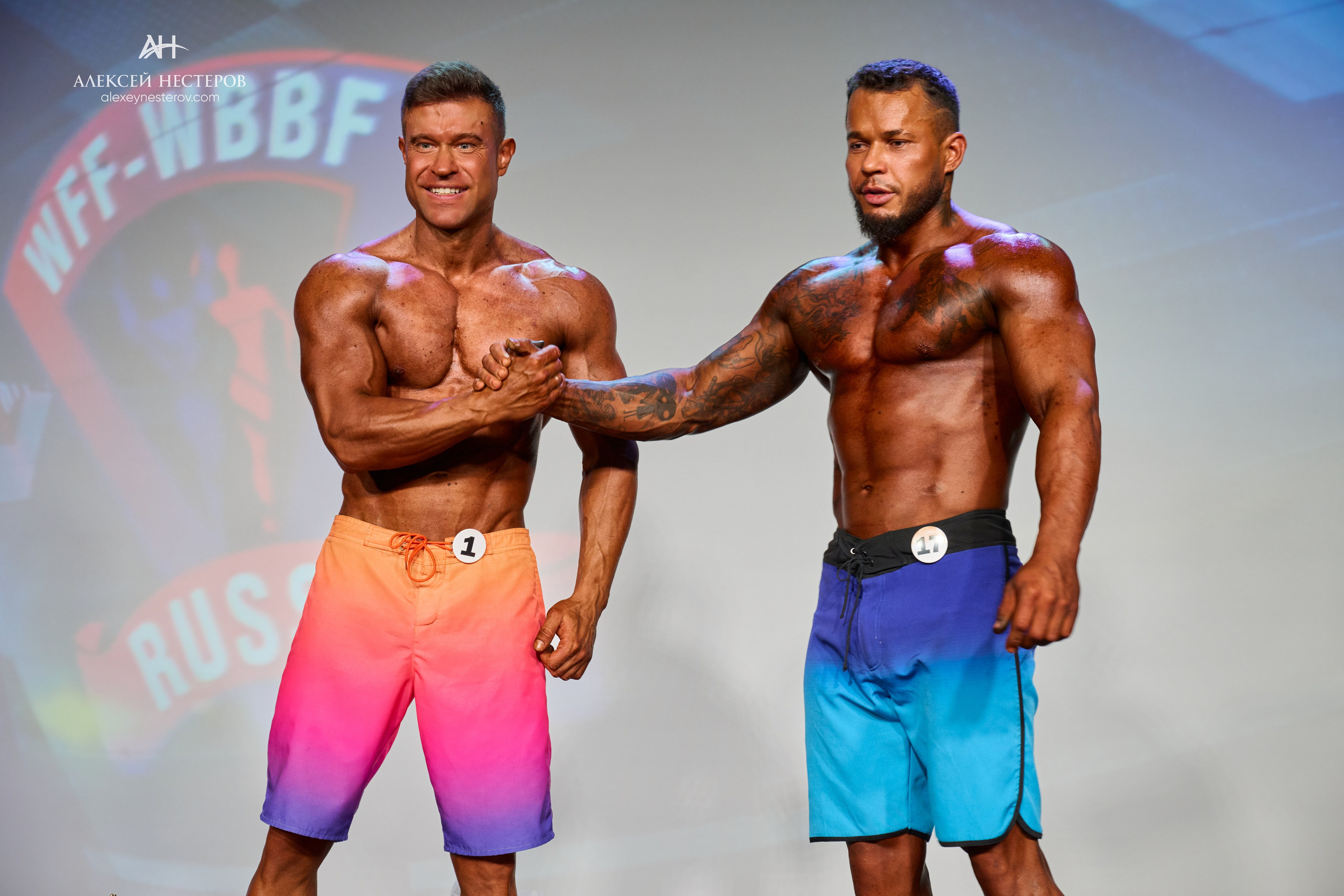 Фото с турнира «Прометей 2, WFF-WBBF Russia» 26 октября 2025. Спортивный фитнес фотограф Алексей Нестеров