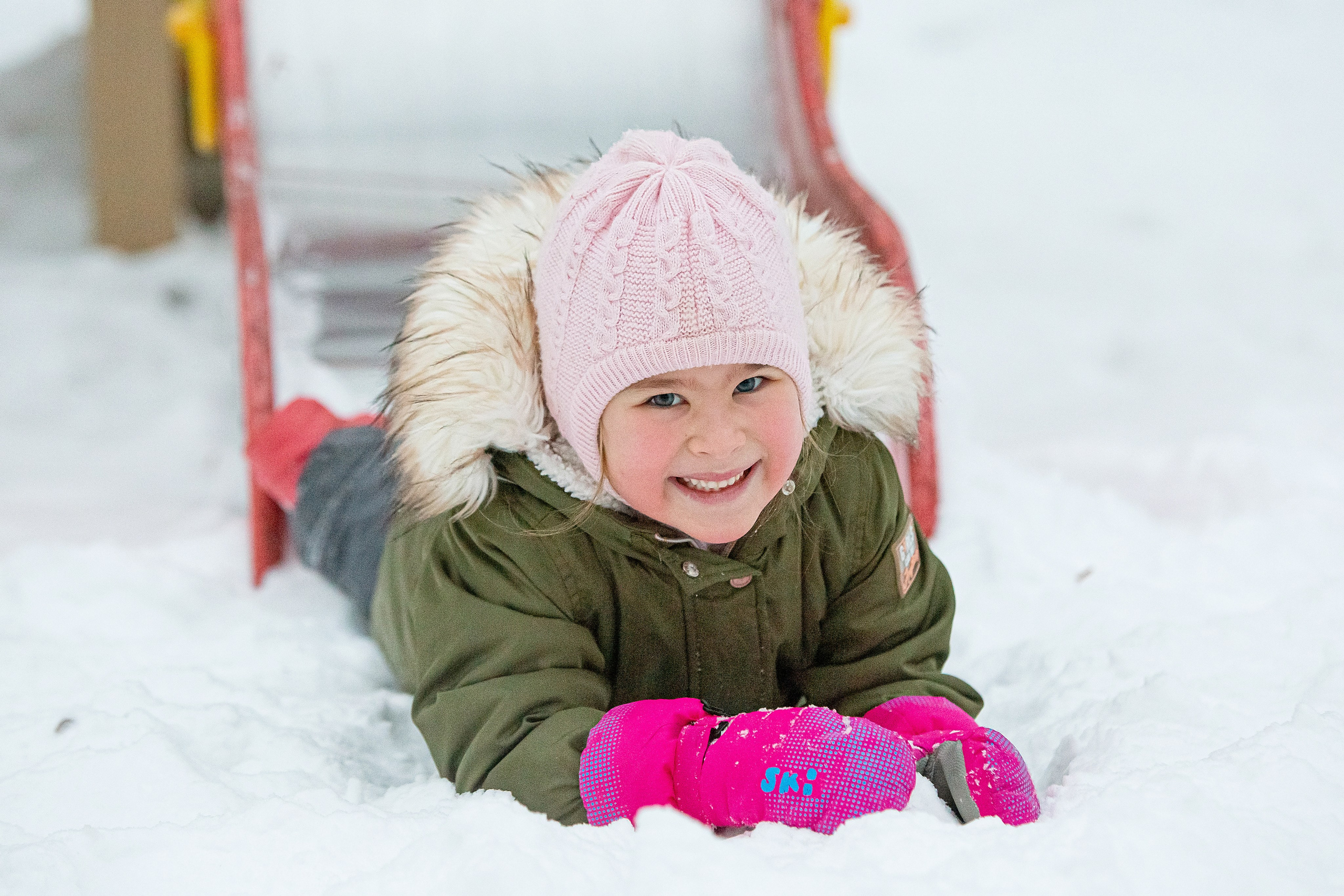 Зима в детском саду. Свадебный, семейный, детский фотограф в Санкт-Петербурге