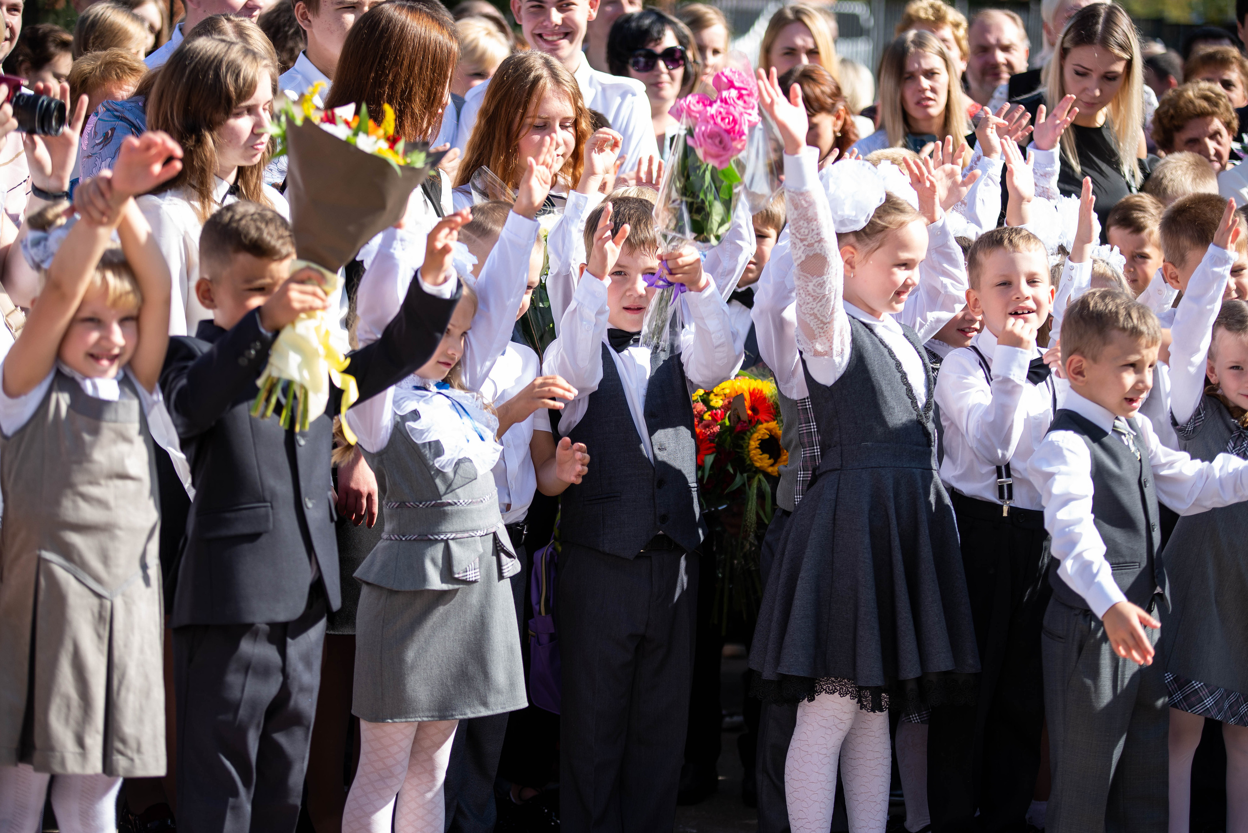 Репортаж 1 сентября. Выпускные альбомы в Подольске Москве и МО