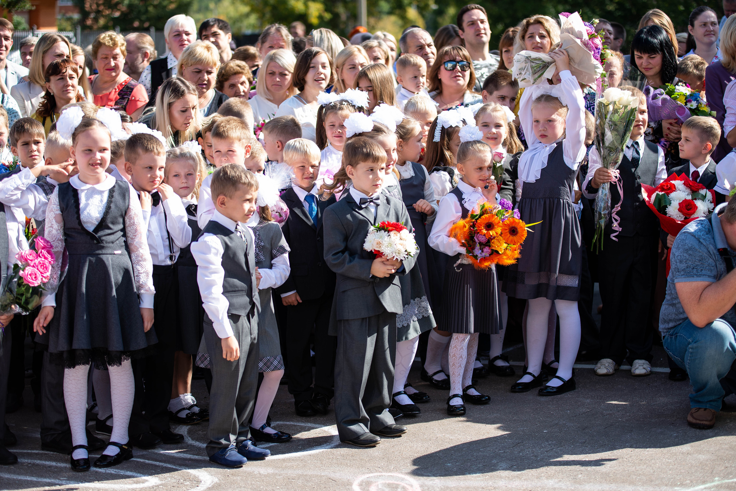 Репортаж 1 сентября. Выпускные альбомы в Подольске Москве и МО