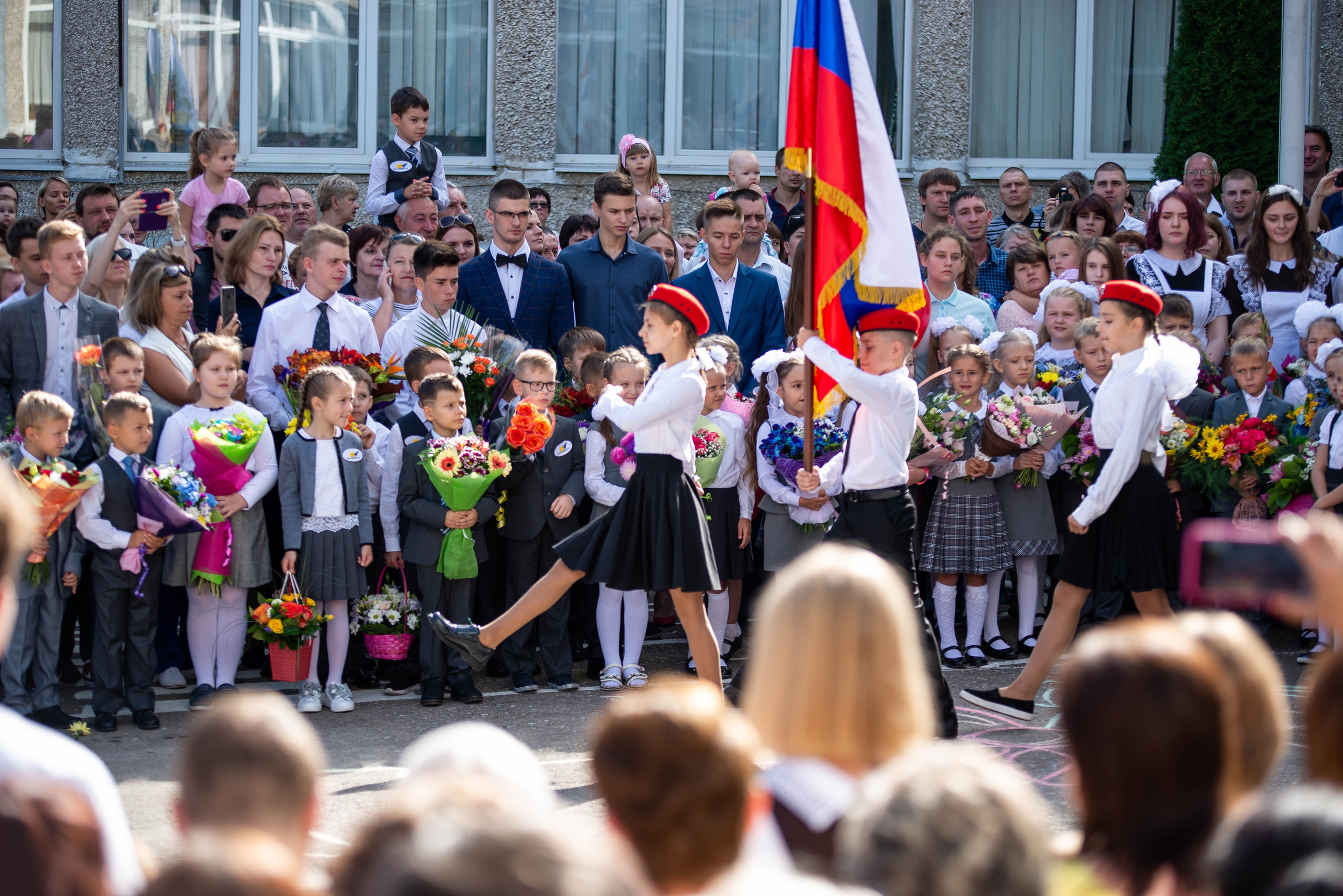 Репортаж 1 сентября. Выпускные альбомы в Подольске Москве и МО