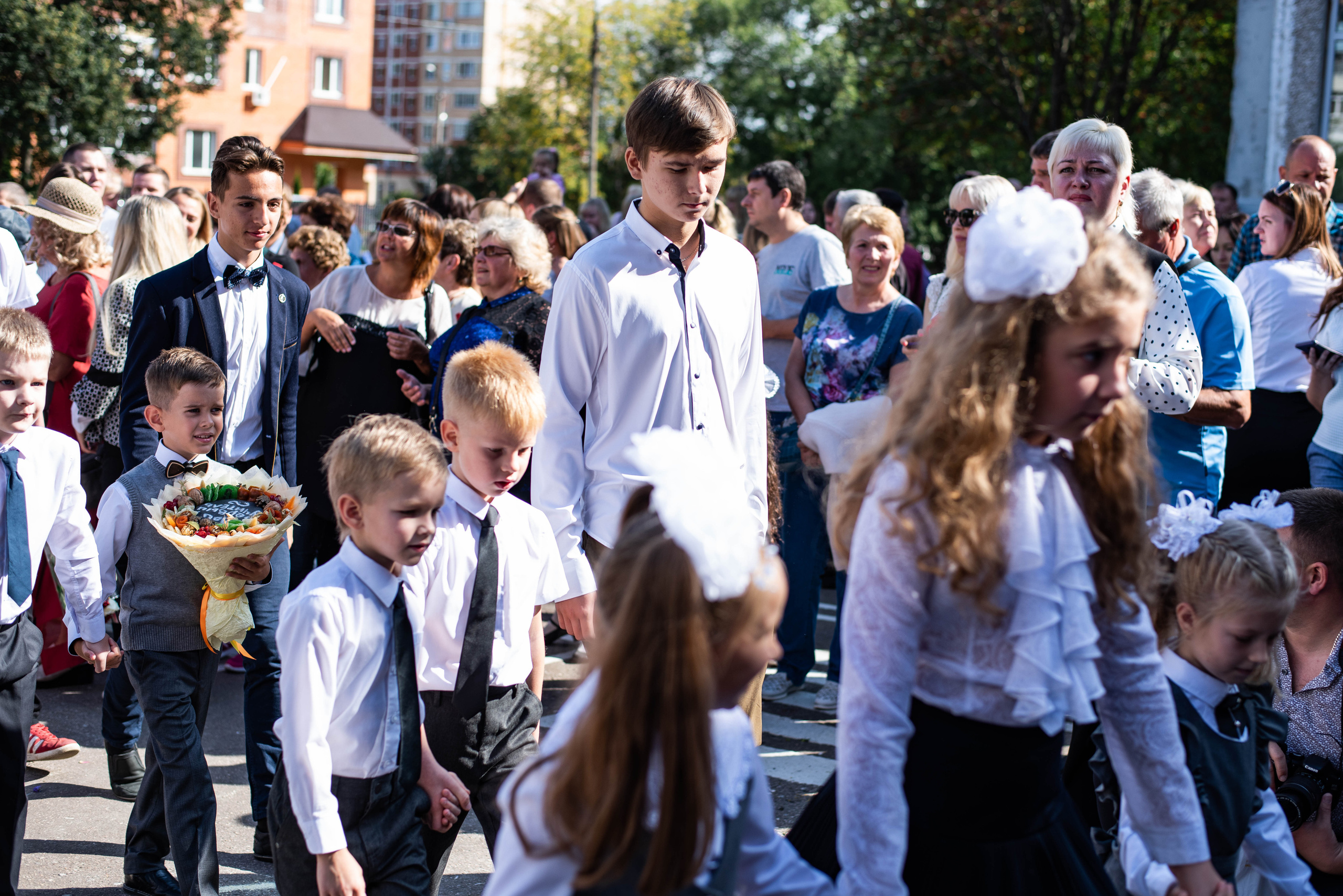 Репортаж 1 сентября. Выпускные альбомы в Подольске Москве и МО
