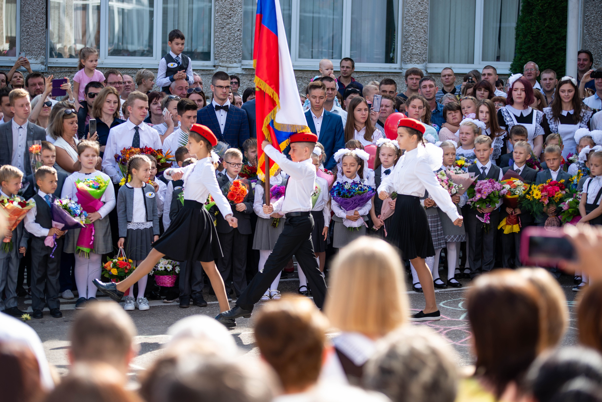 Репортаж 1 сентября. Выпускные альбомы в Подольске Москве и МО