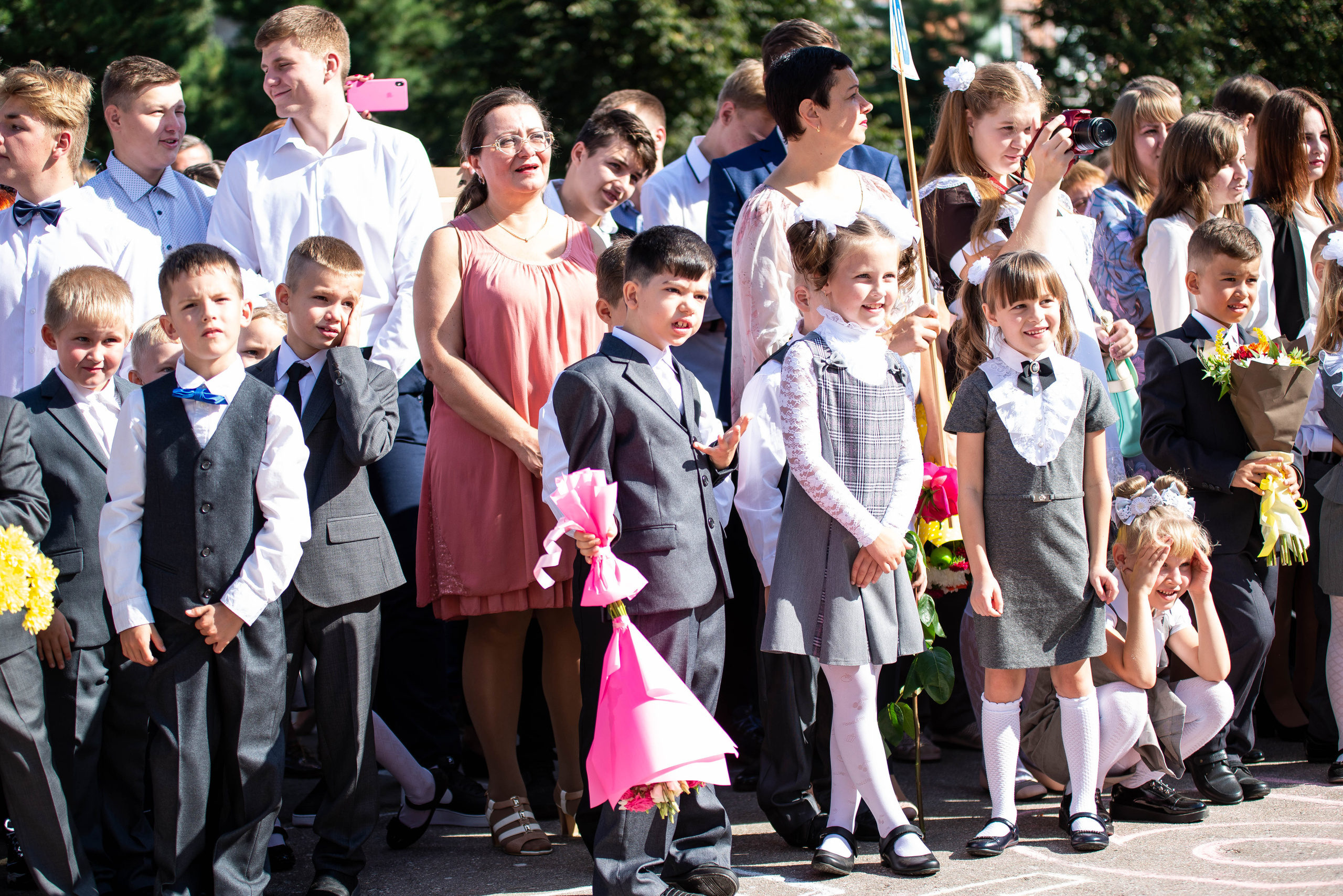 Репортаж 1 сентября. Выпускные альбомы в Подольске Москве и МО