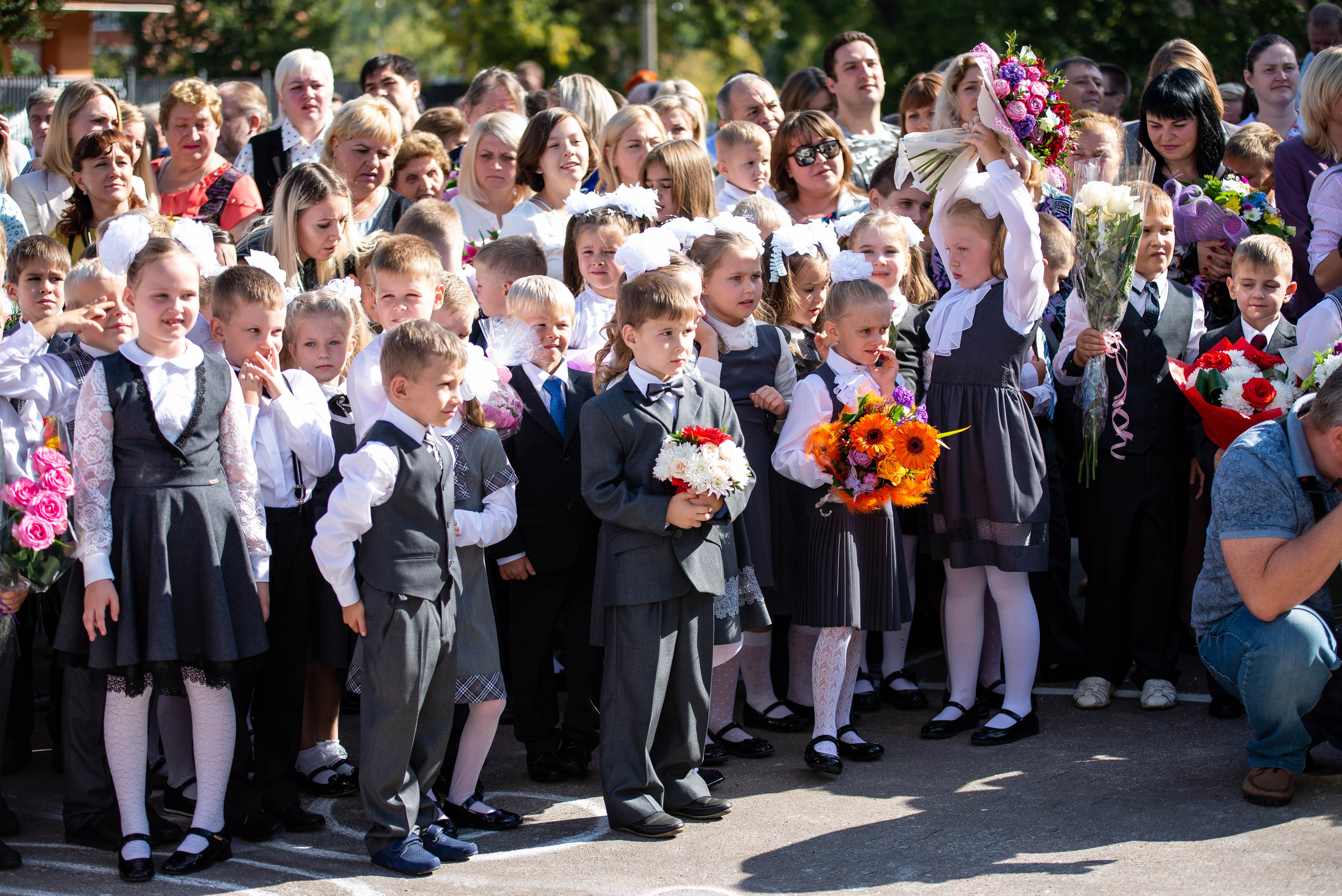 Репортаж 1 сентября. Выпускные альбомы в Подольске Москве и МО