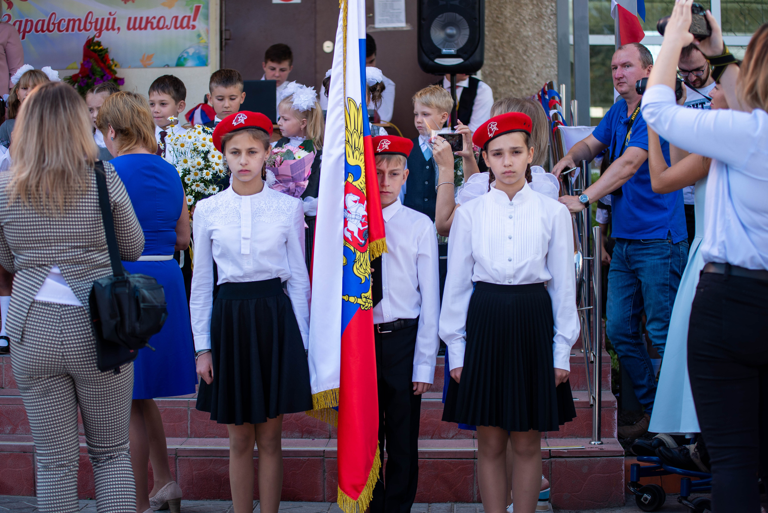 Репортаж 1 сентября. Выпускные альбомы в Подольске Москве и МО