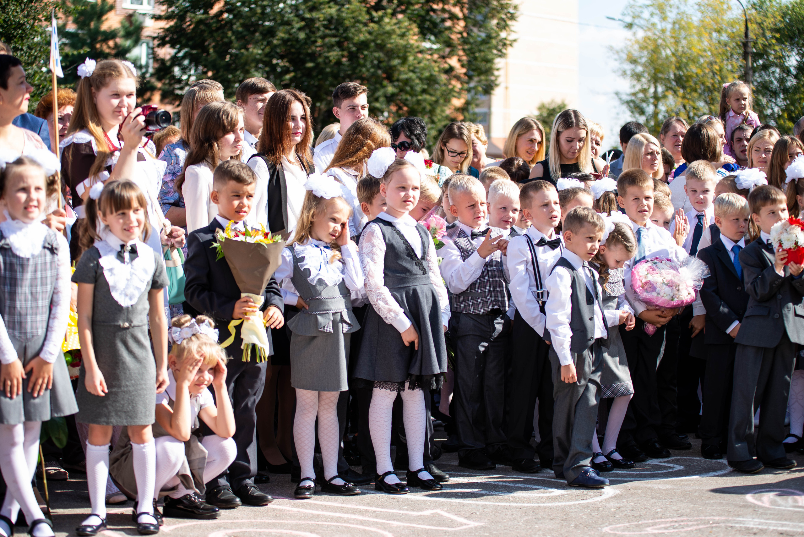 Репортаж 1 сентября. Выпускные альбомы в Подольске Москве и МО