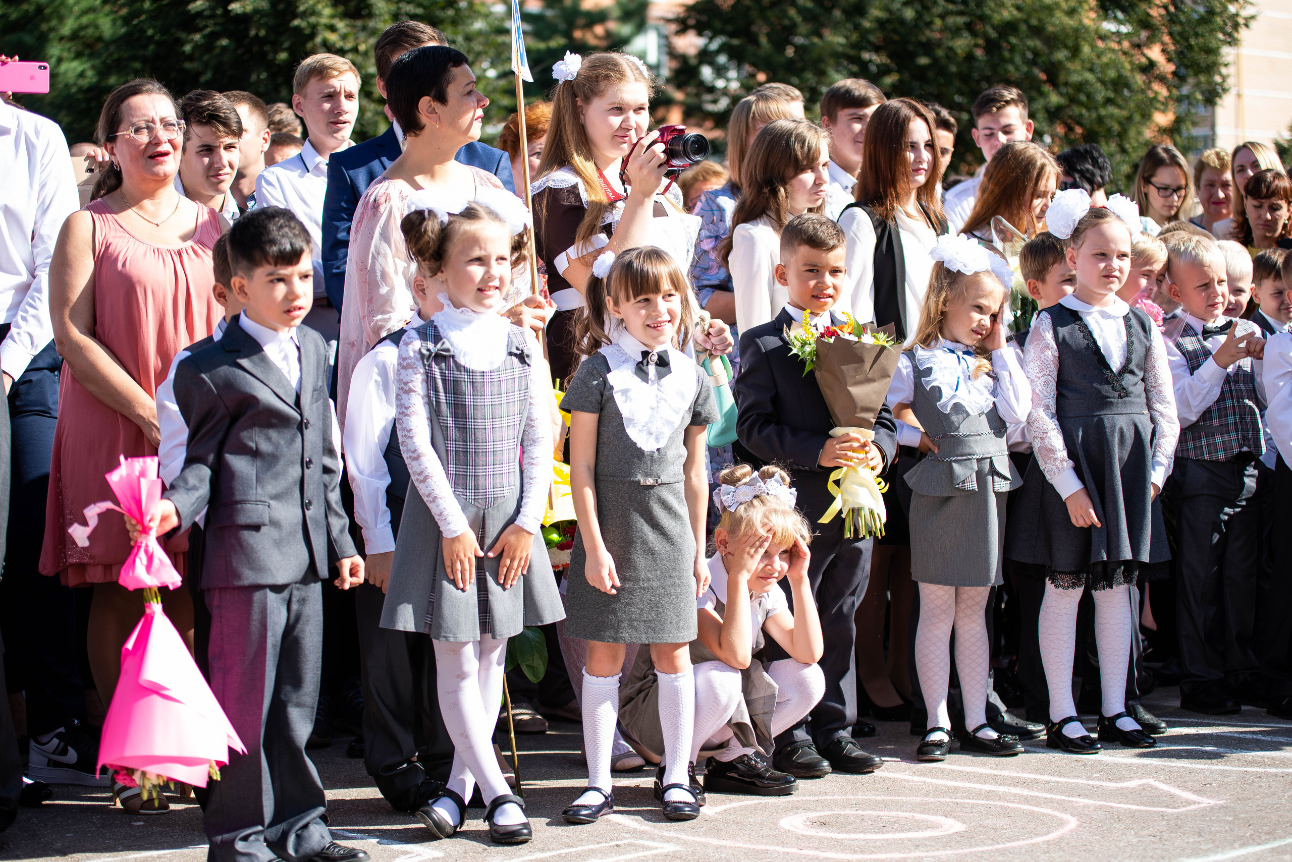 Репортаж 1 сентября. Выпускные альбомы в Подольске Москве и МО