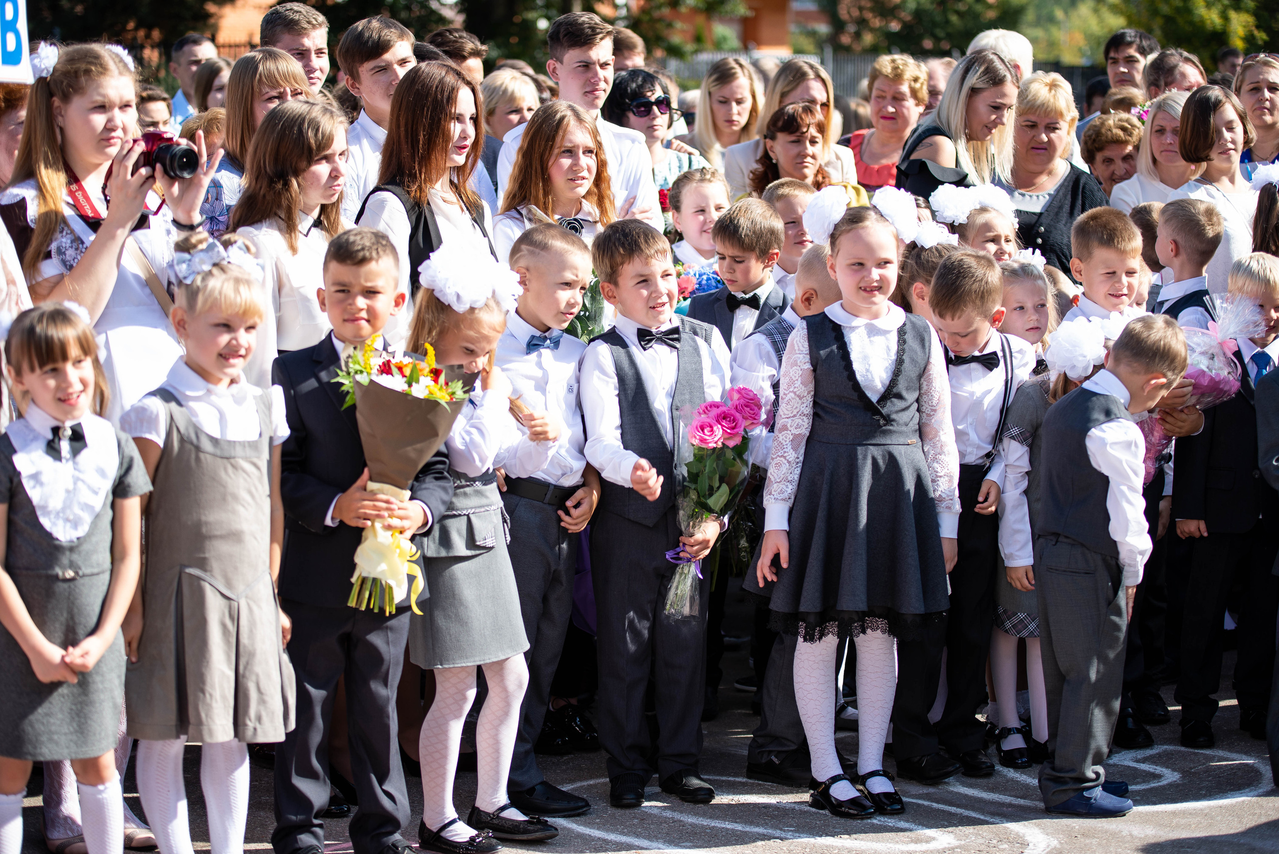 Репортаж 1 сентября. Выпускные альбомы в Подольске Москве и МО