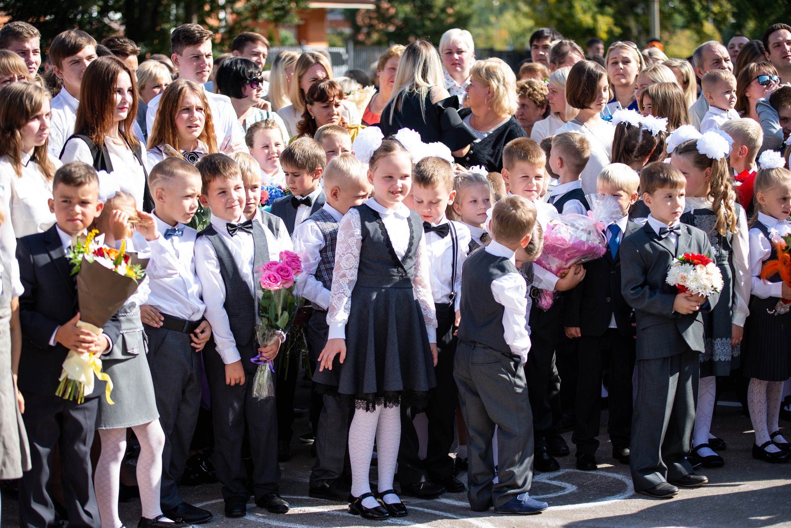 Репортаж 1 сентября. Выпускные альбомы в Подольске Москве и МО