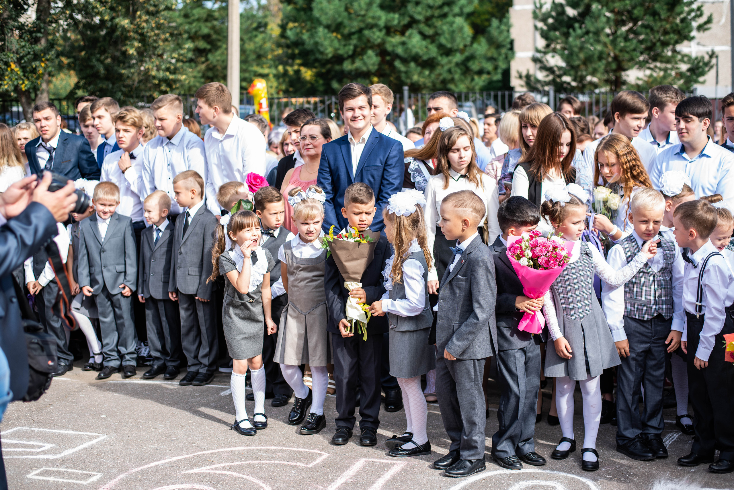 Репортаж 1 сентября. Выпускные альбомы в Подольске Москве и МО