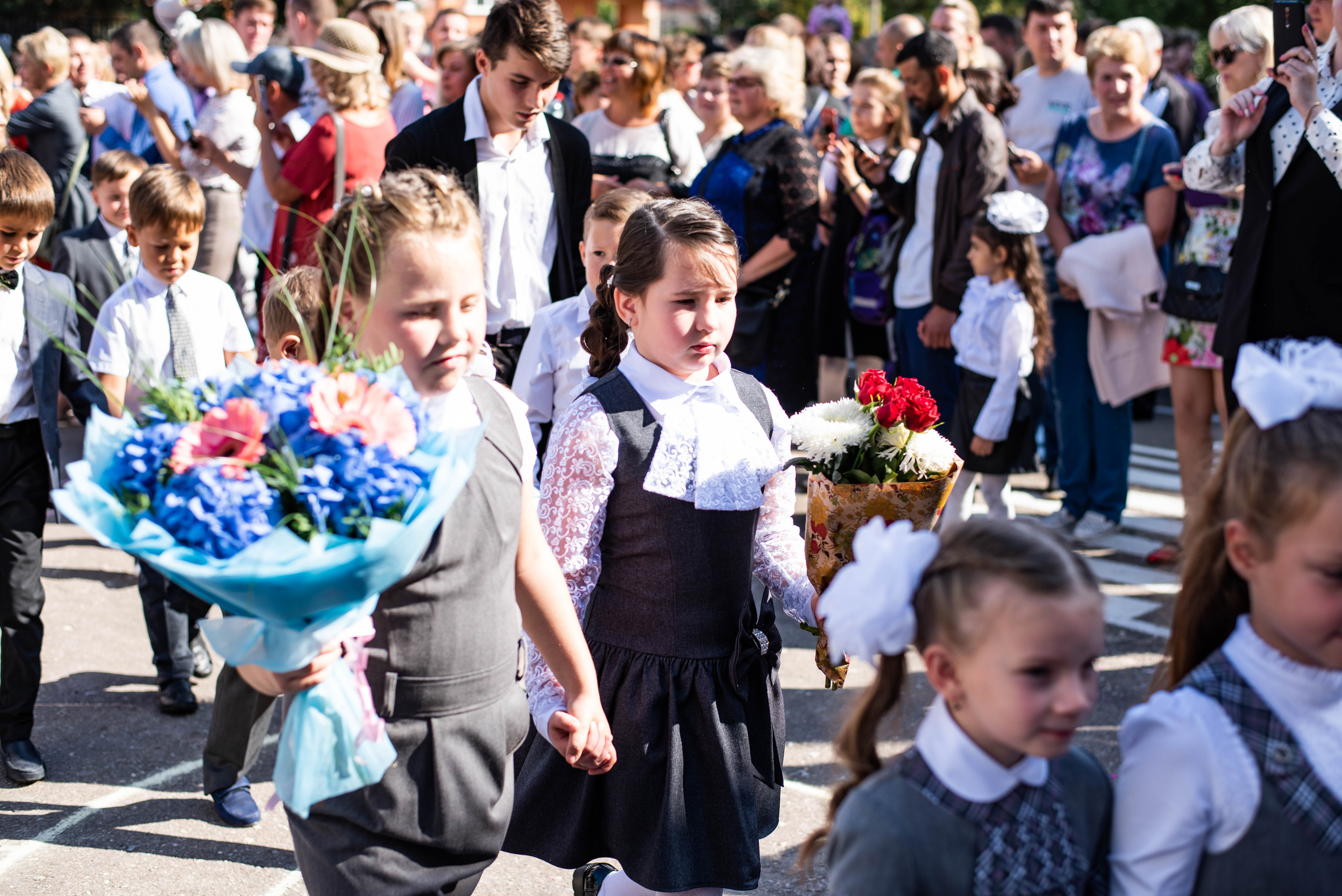 Репортаж 1 сентября. Выпускные альбомы в Подольске Москве и МО