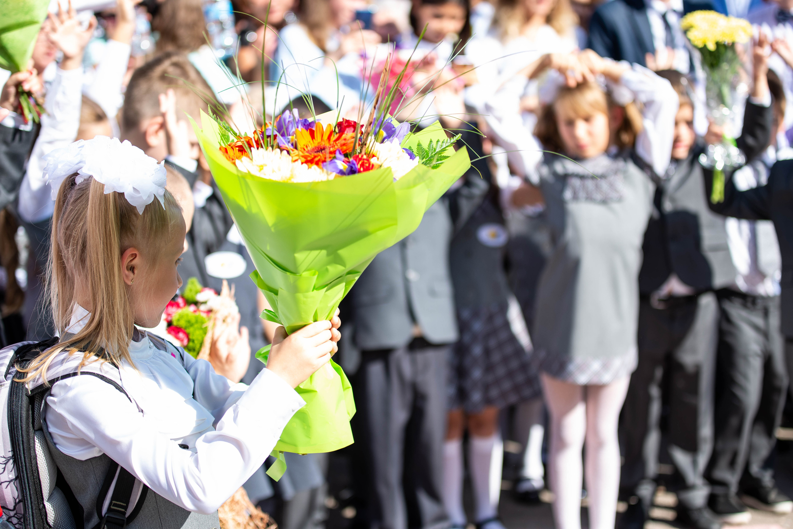 Репортаж 1 сентября. Выпускные альбомы в Подольске Москве и МО
