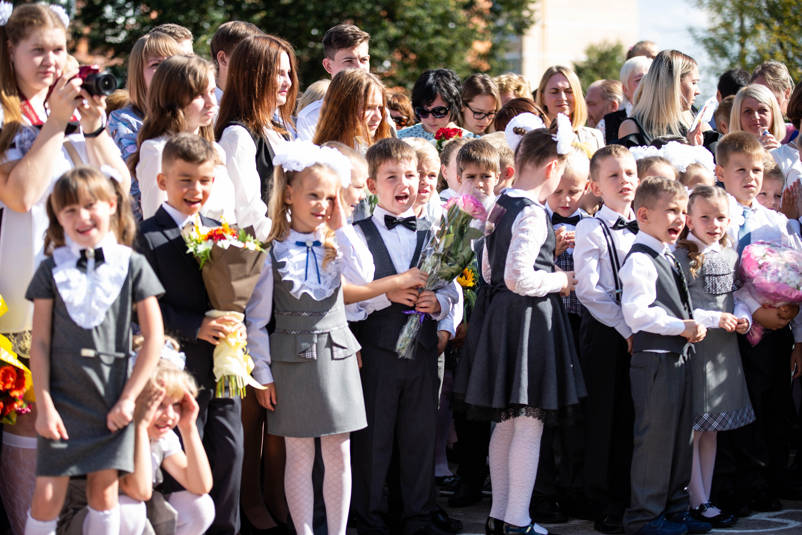 Репортаж 1 сентября. Выпускные альбомы в Подольске Москве и МО