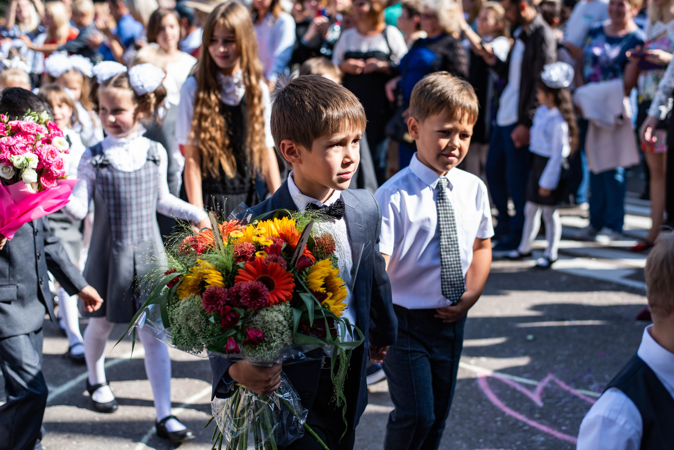 Репортаж 1 сентября. Выпускные альбомы в Подольске Москве и МО