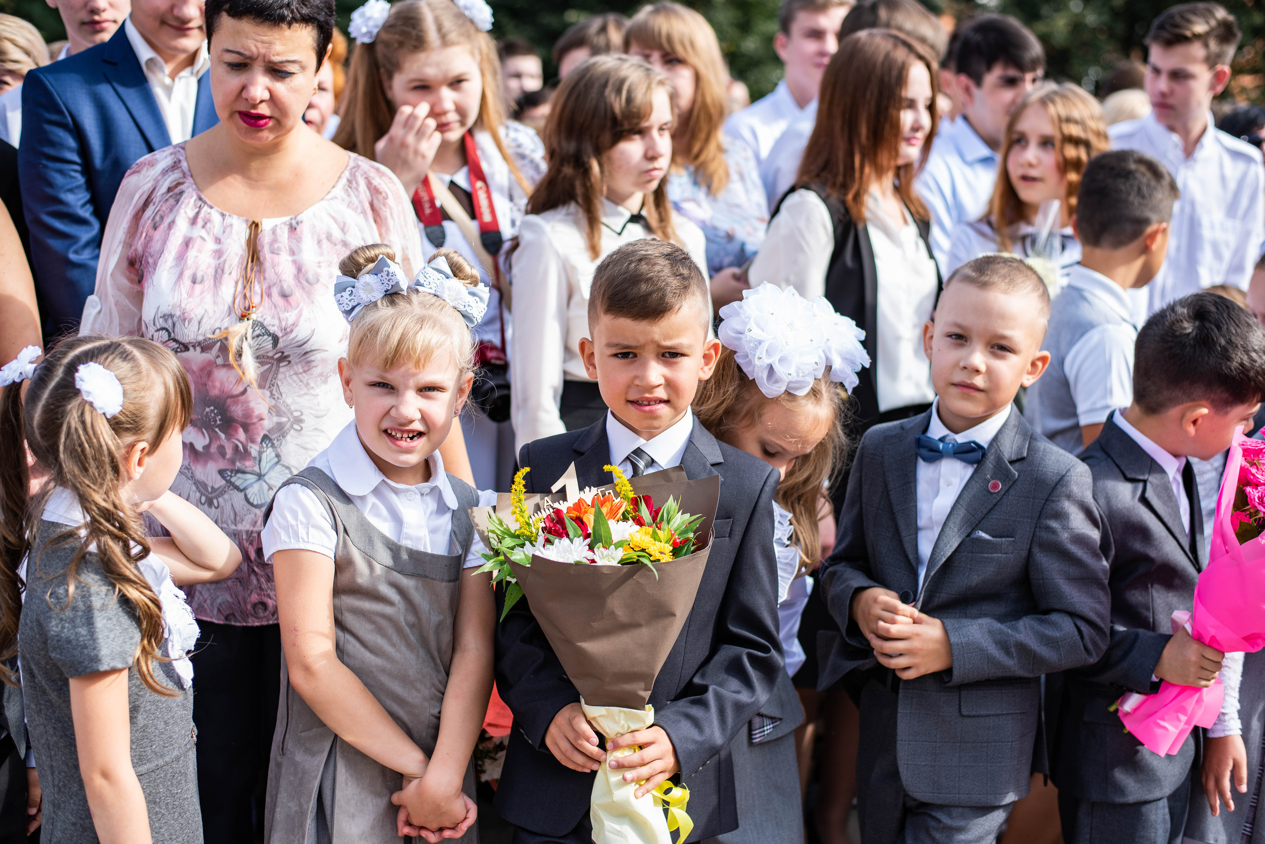 Репортаж 1 сентября. Выпускные альбомы в Подольске Москве и МО