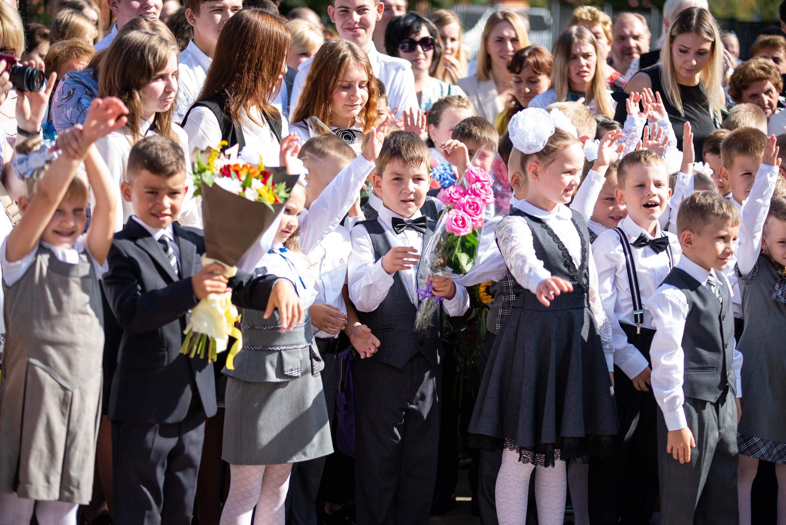 Репортаж 1 сентября. Выпускные альбомы в Подольске Москве и МО