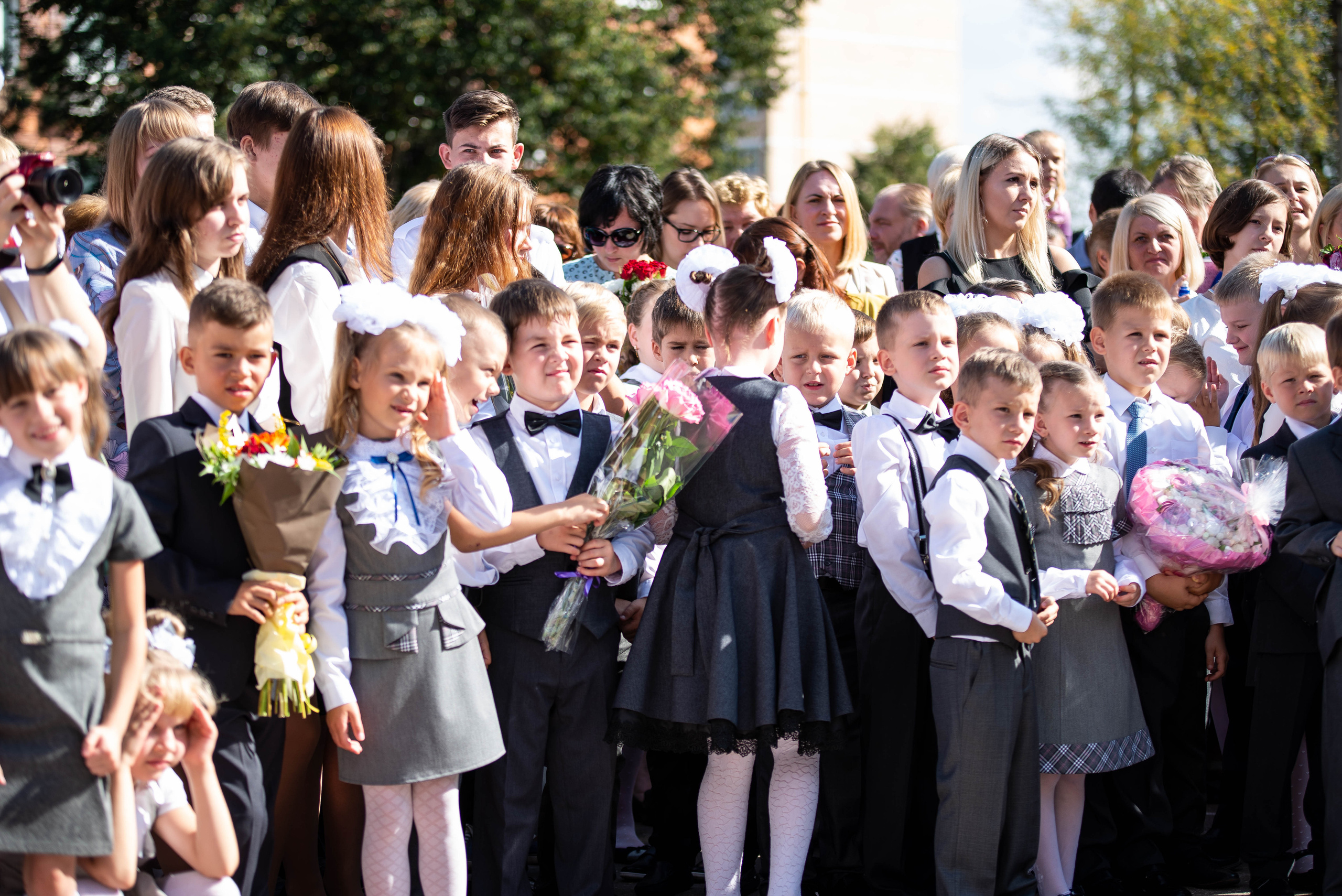 Репортаж 1 сентября. Выпускные альбомы в Подольске Москве и МО