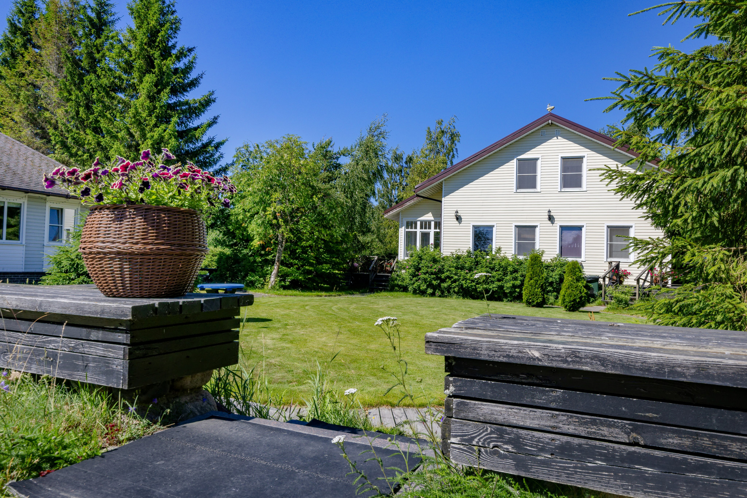 Гостевые дома «Уксунлахти» (деревня Ууксу). Аэросъемка. Фото и Видео в Карелии. Алексей Фрилунд