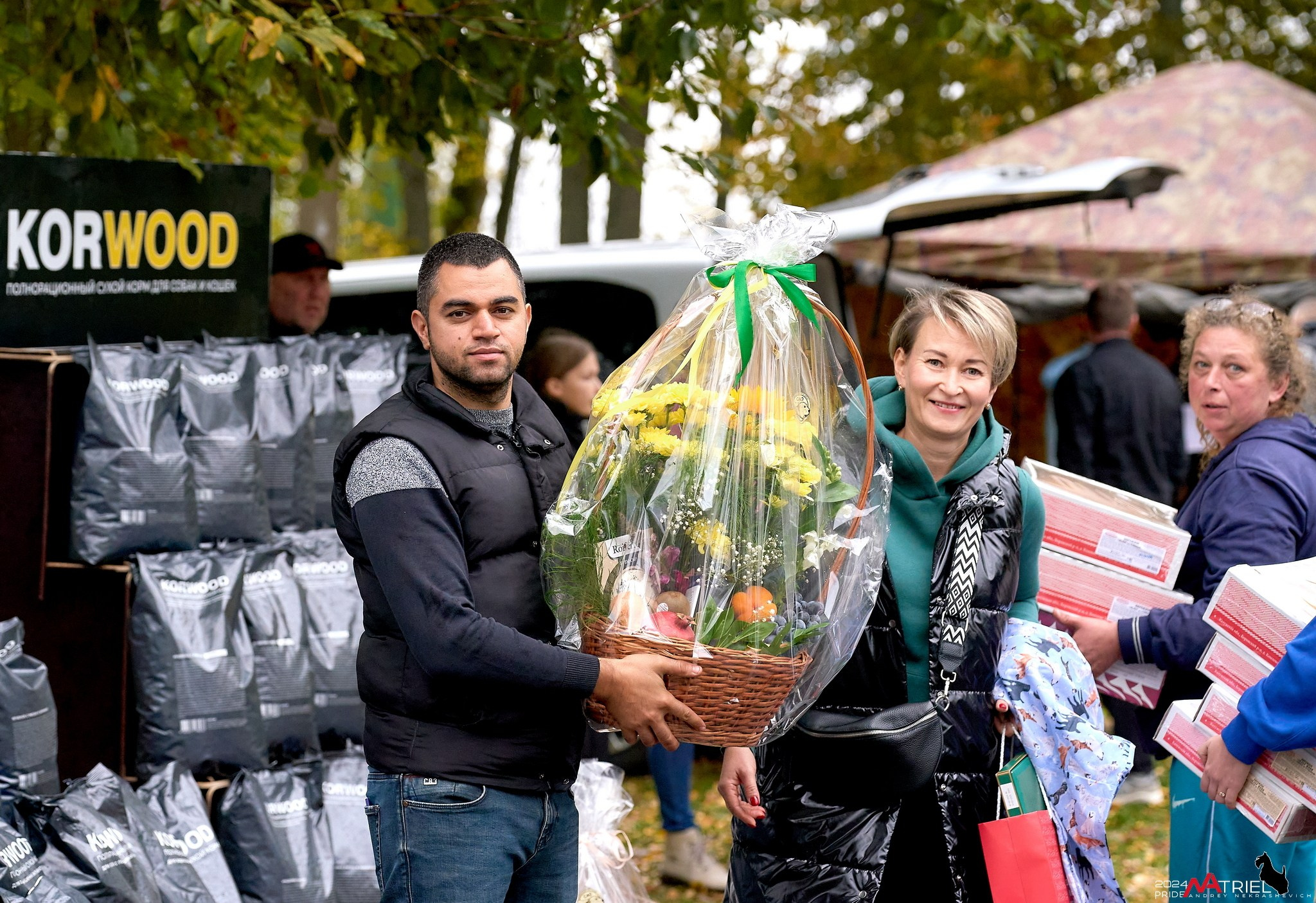 Съемка на выставке САО в Александров