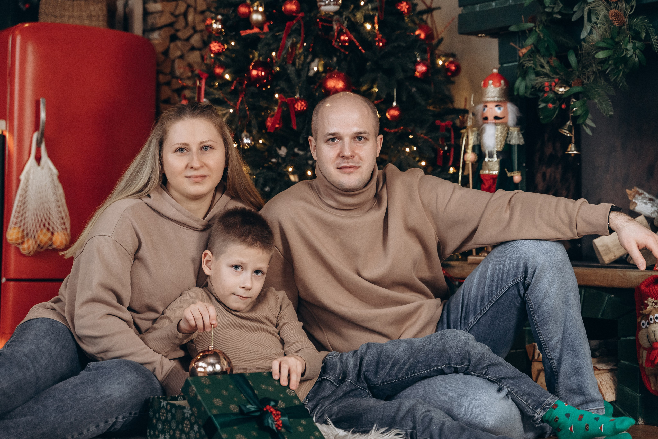 Новогодняя для большой семьи. Семейный фотограф в Минске Дарья Дреко