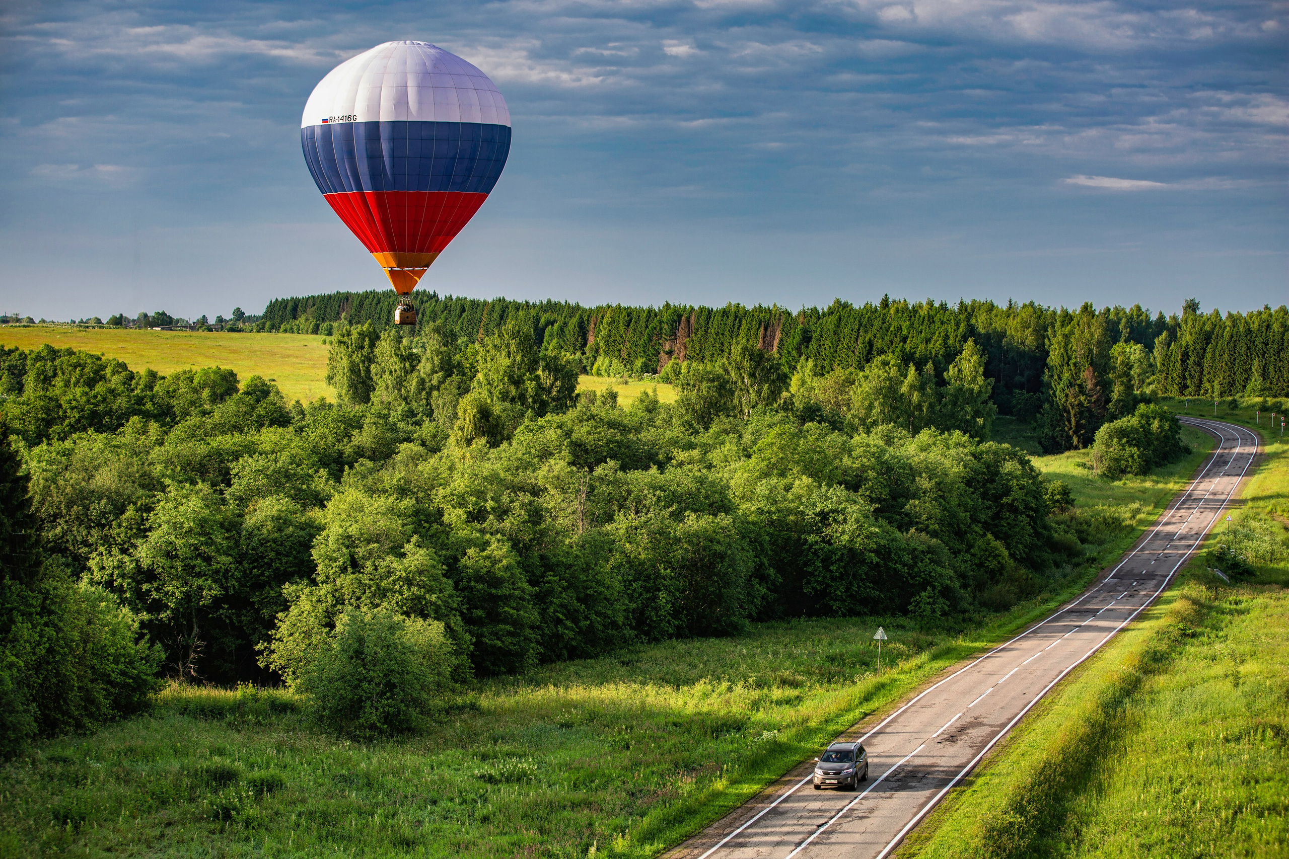 Air balloons. Photographer Vladimir Ostapenko