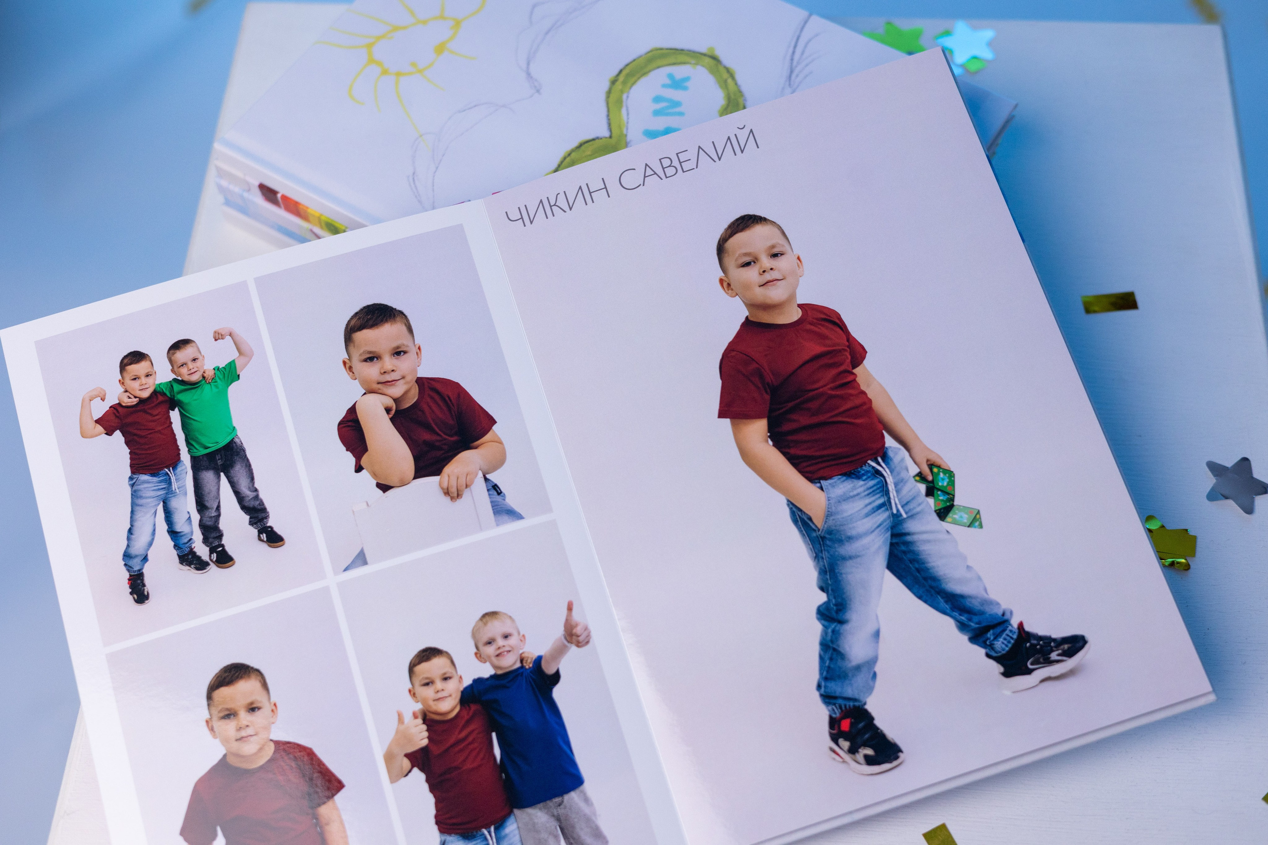 ДС Цен-2 (1). Выпускные альбомы в Луге/Школьные съёмки