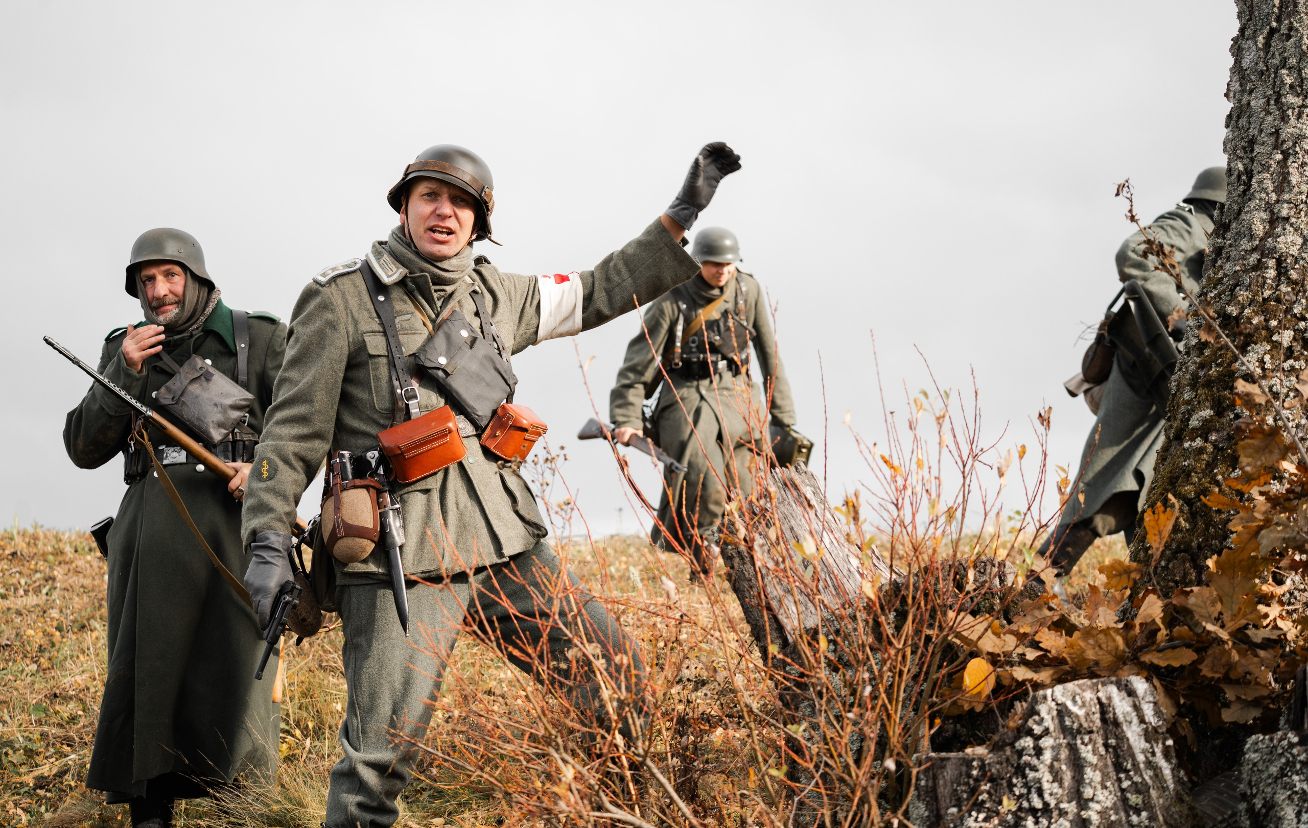 «Москва за нами» — реконструкция битвы в Подмосковье, п. Бородино. Свадебный фотограф Виктория Баталина