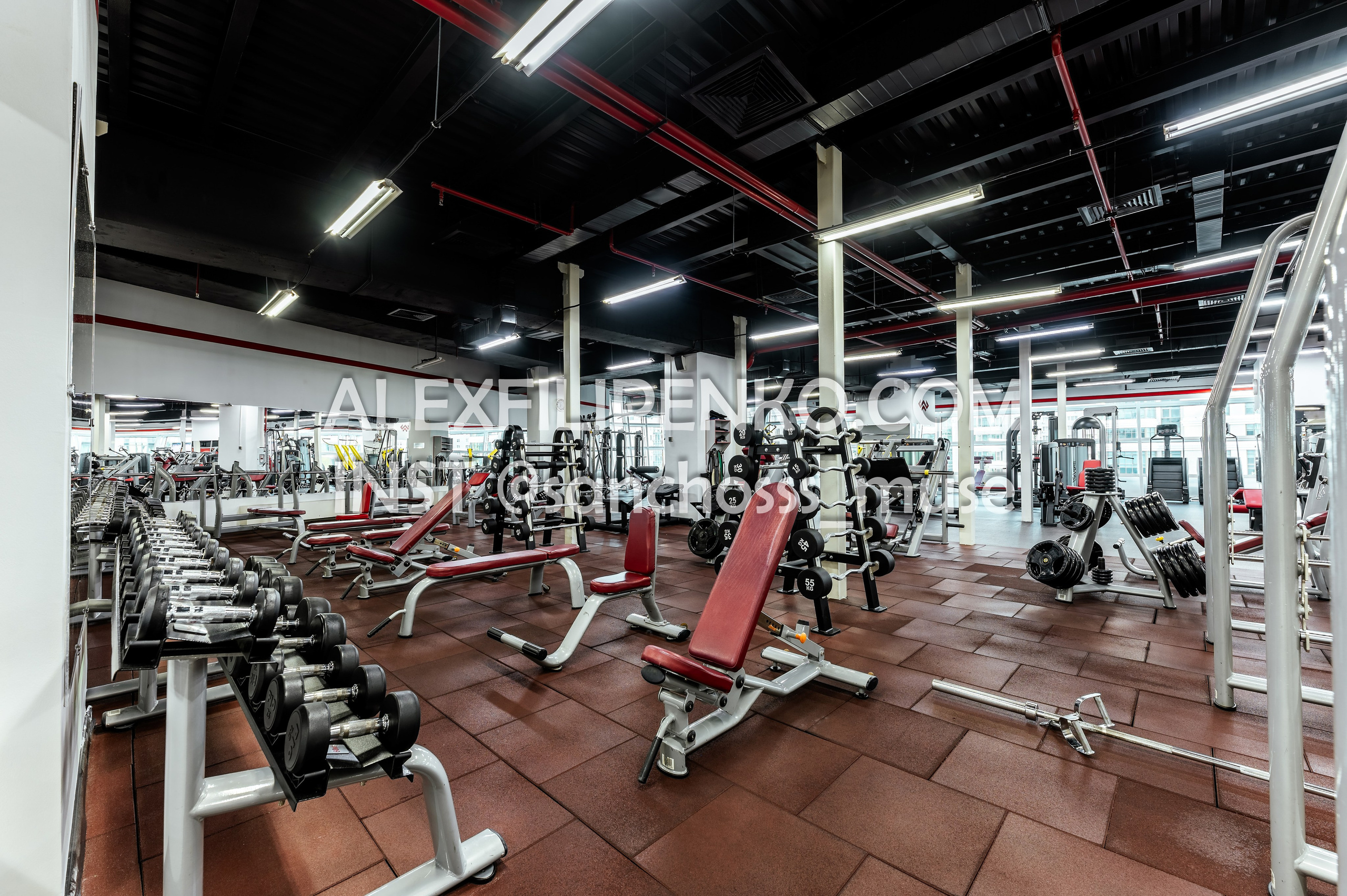 WORKOUT Достык 18. Фотограф интерьера недвижимости и архитектуры в Астане