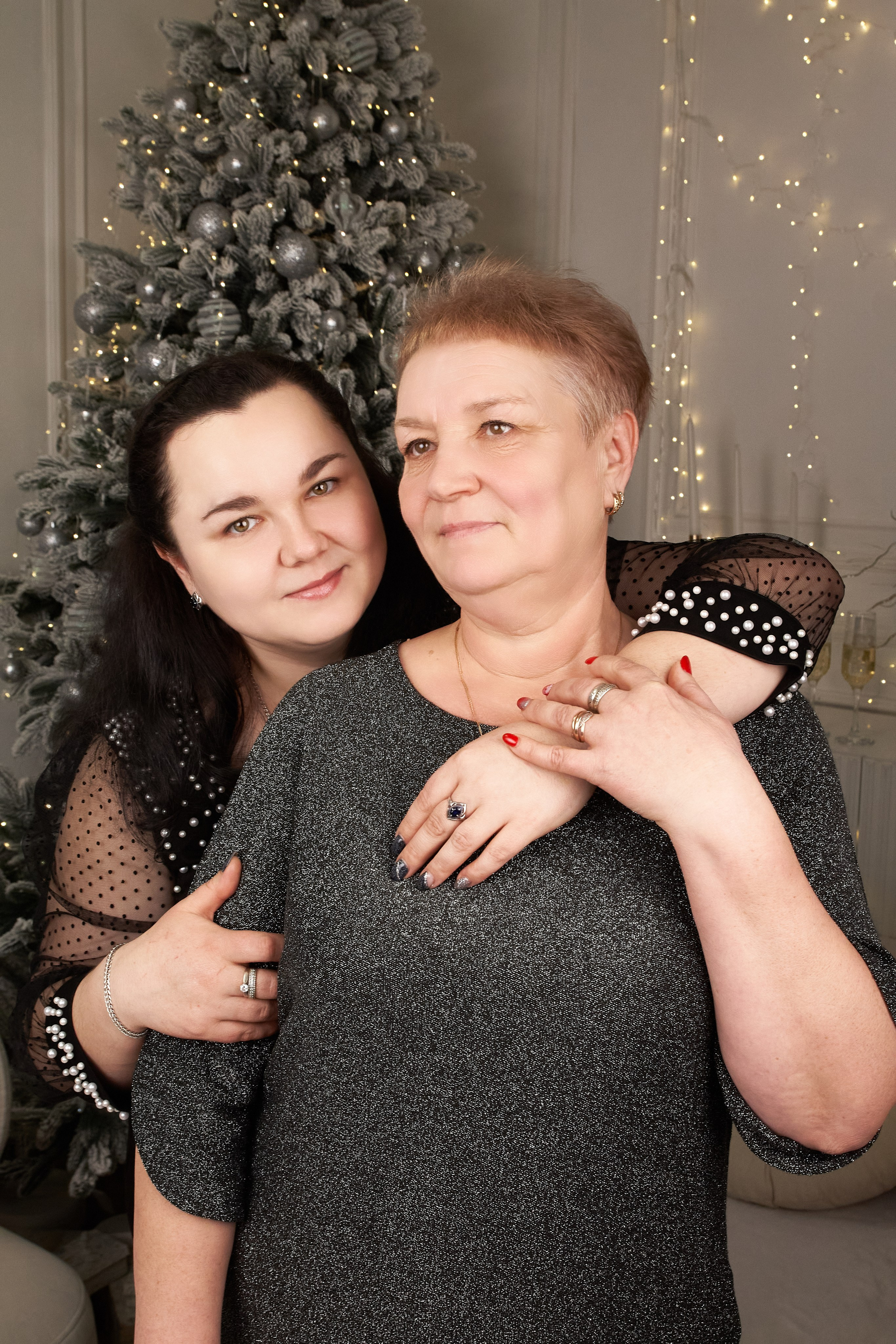 Новогодняя семейная съёмка. Фотограф Анна Буторина Киров