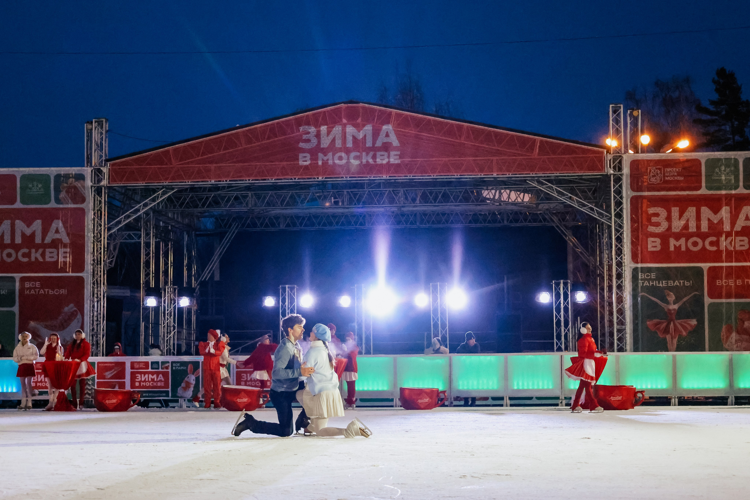 Ледовое шоу Сокольники Московское Чаепитие. Фотограф и видеограф Анна Домашенко