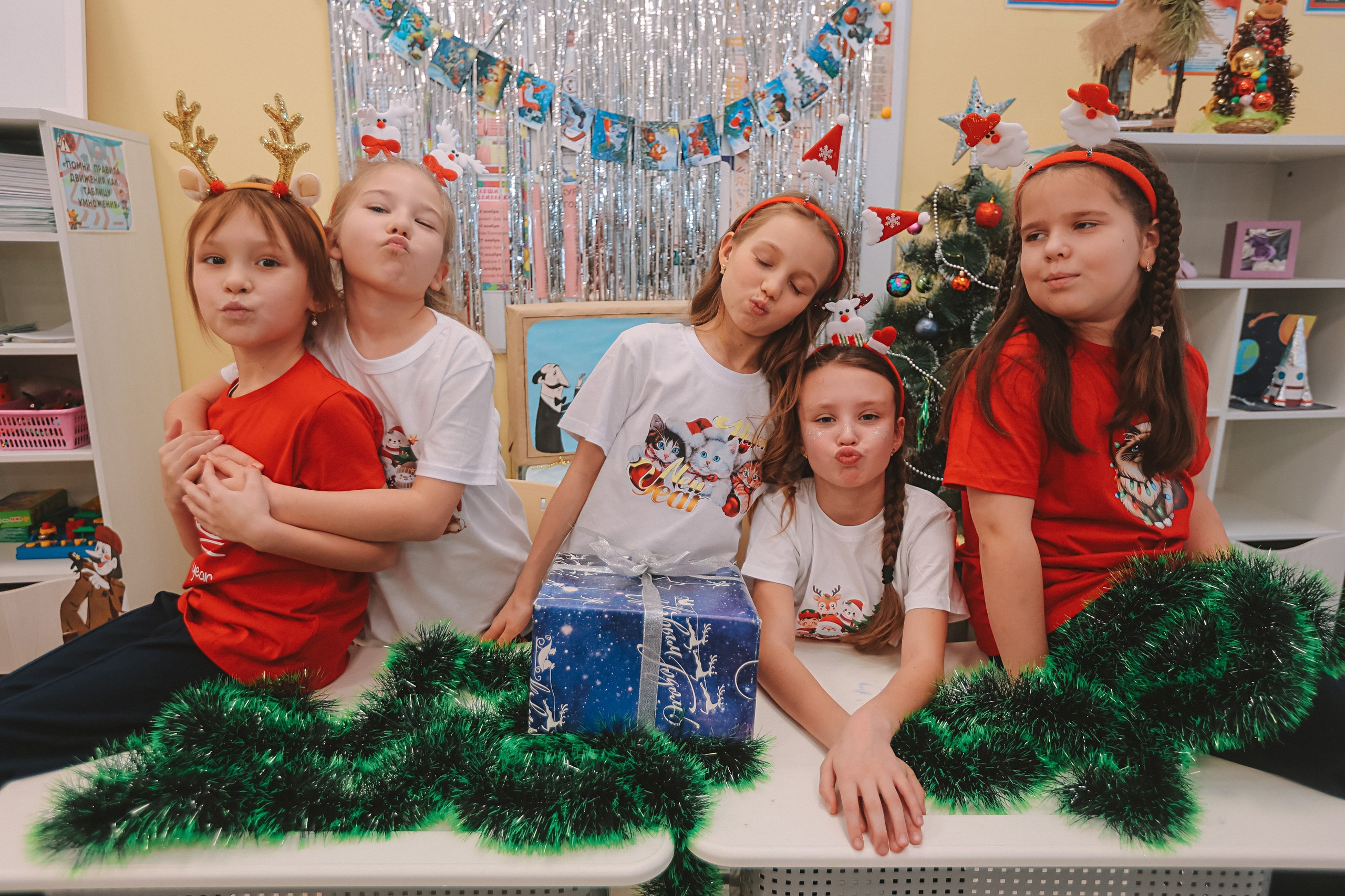 Новогодняя в школе 2 класс. Семейный фотограф Тюмень, фотограф на роды Салмина Мария
