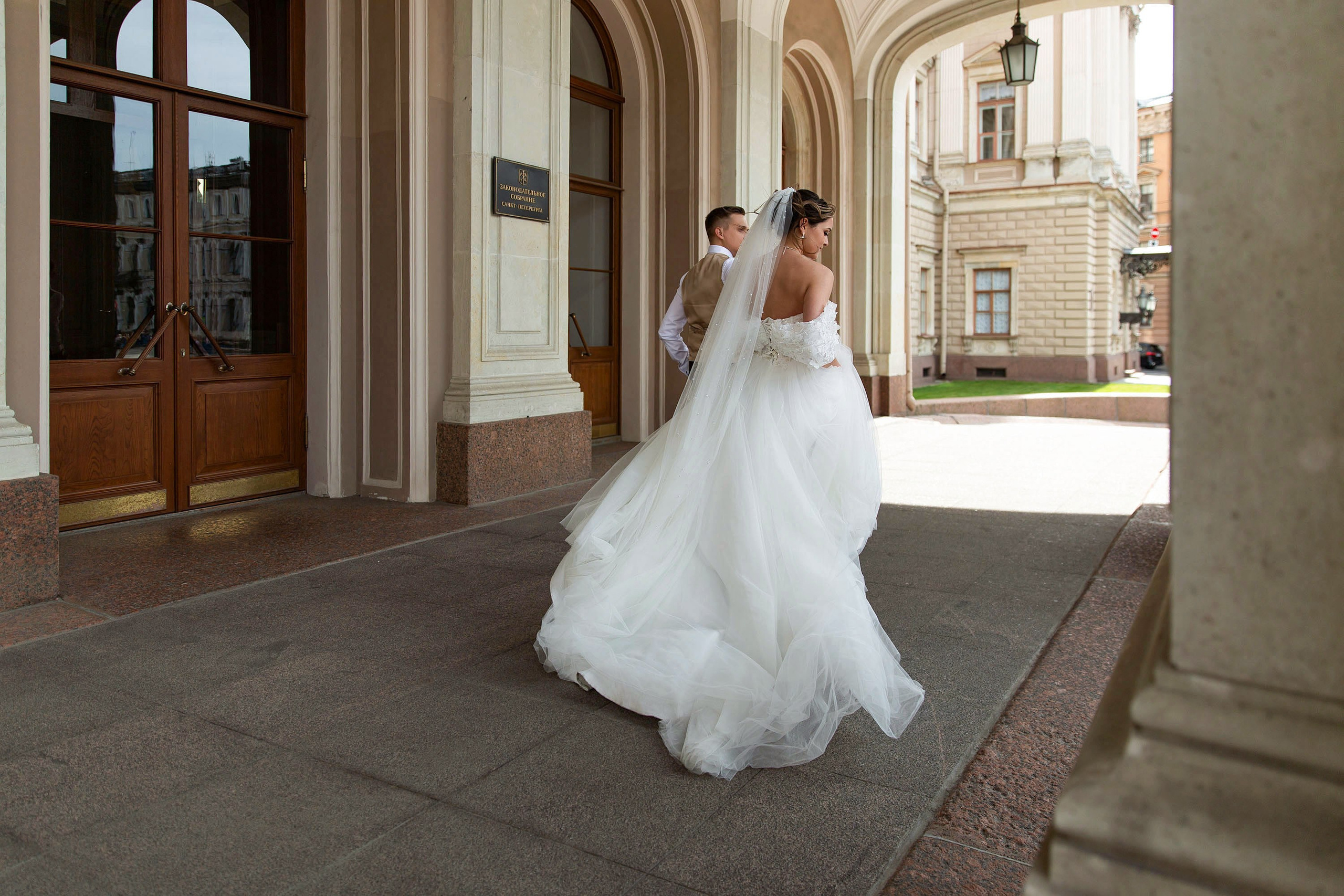 Свадебная фотосессия Ирины и Андрея. Свадебный и портретный фотограф в Санкт-Петербурге Надежда Чечулина